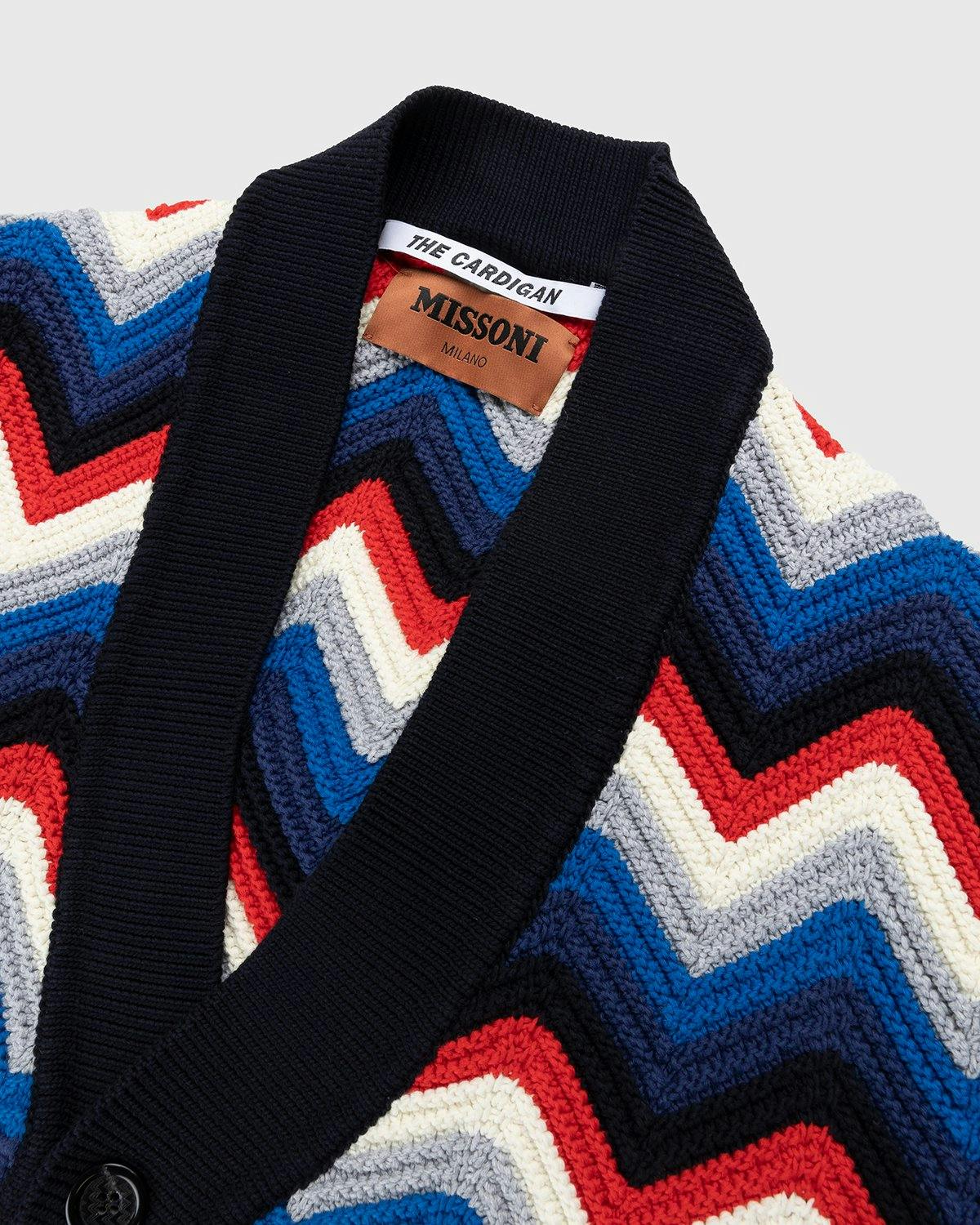 Missoni - Wavy Cotton Cardigan Multi - Clothing - Multi - Image 3