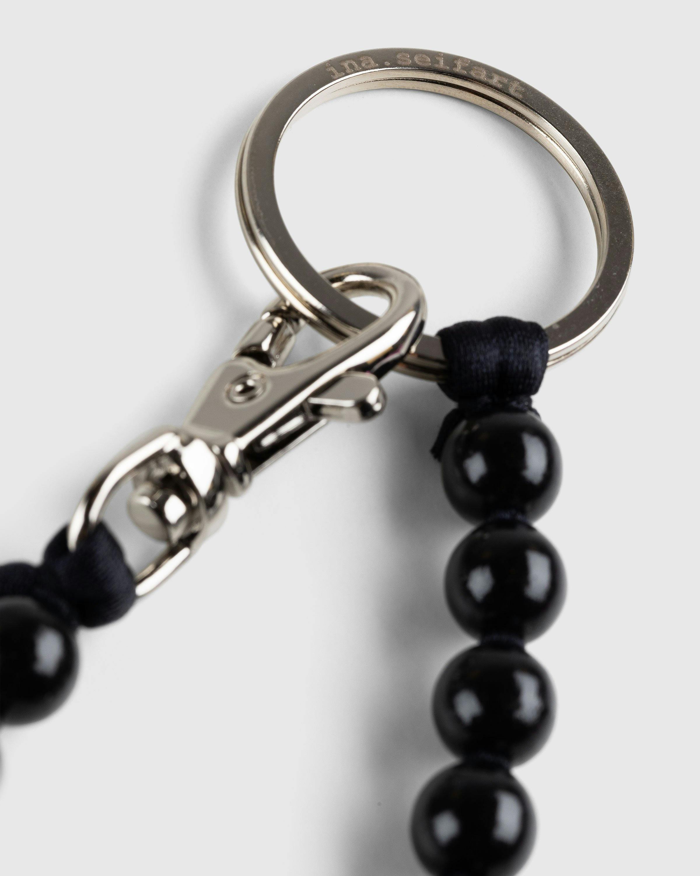 Ina Seifart - Pearl Keychain Long Black - Accessories - Black - Image 2