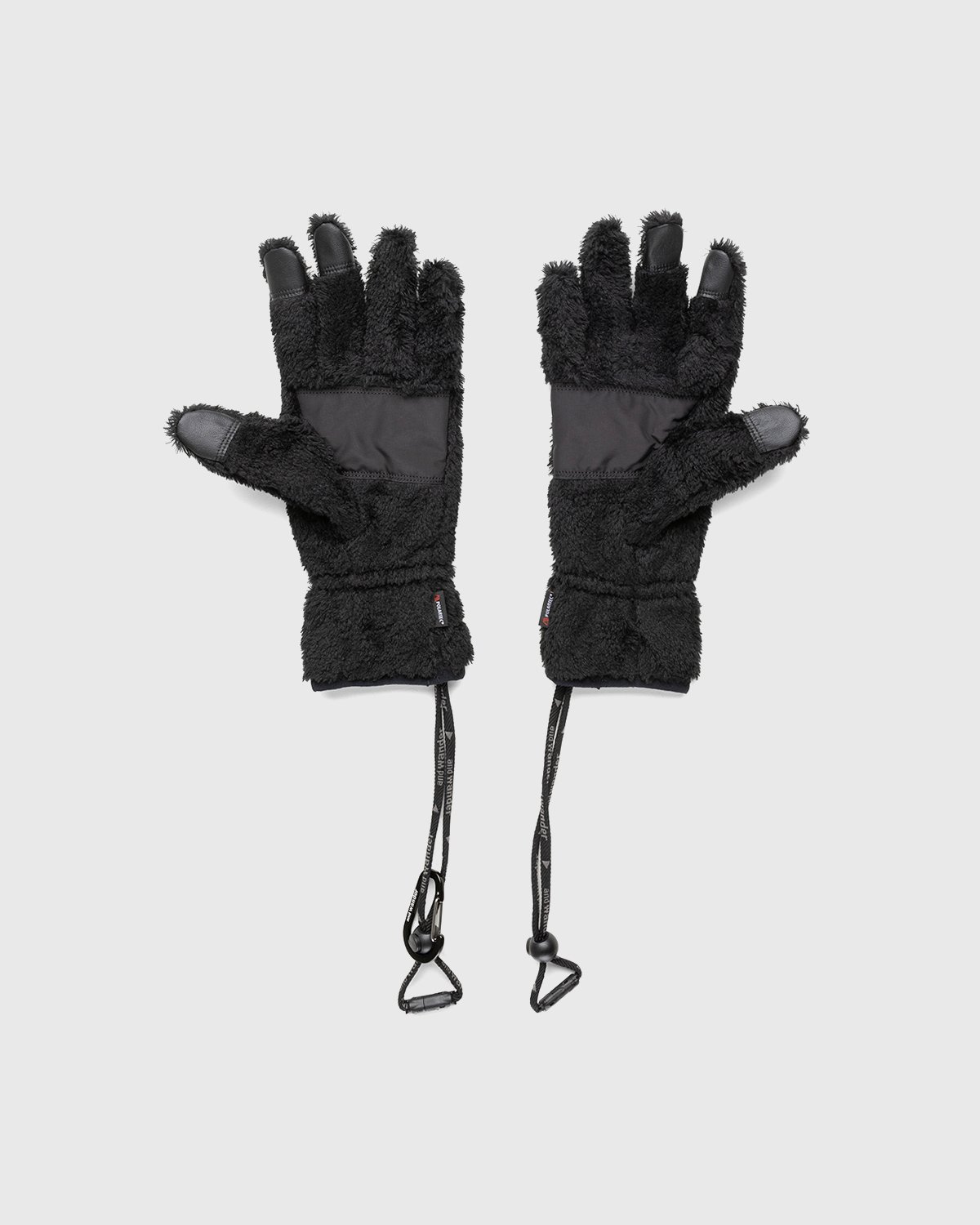 And Wander - High Loft Fleece Gloves Black - Accessories - Black - Image 2