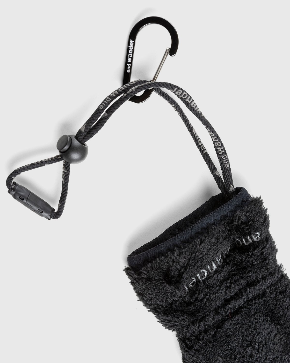 And Wander - High Loft Fleece Gloves Black - Accessories - Black - Image 4