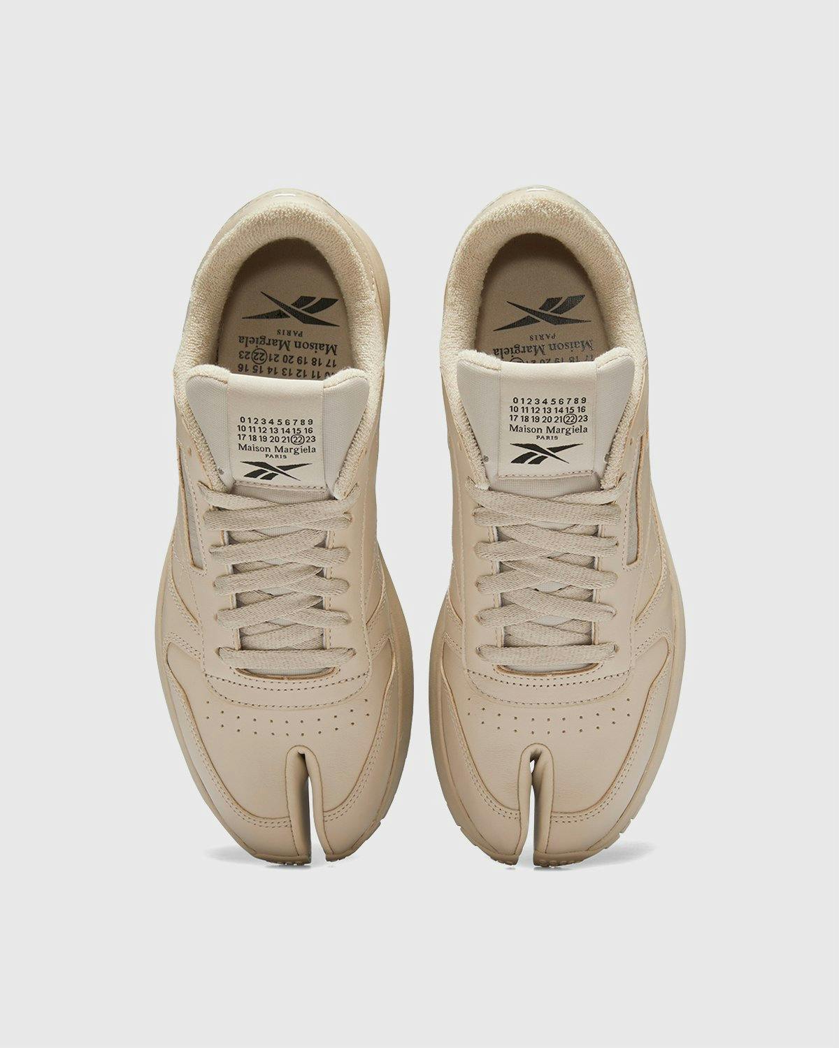 Maison Margiela x Reebok - Classic Leather Tabi Natural - Footwear - Beige - Image 4