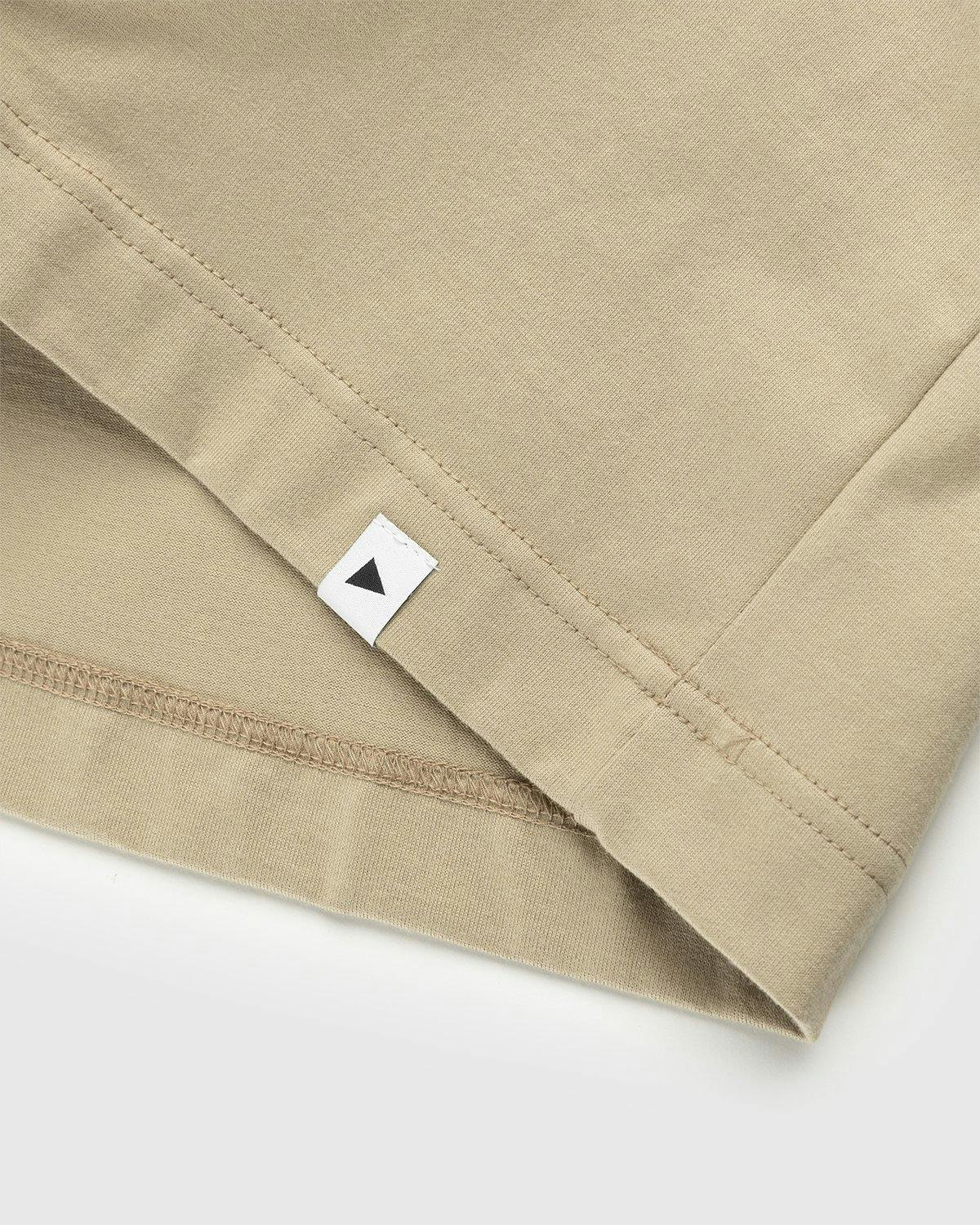 And Wander - Up Down Graphic LS Tee Beige - Clothing - Beige - Image 6