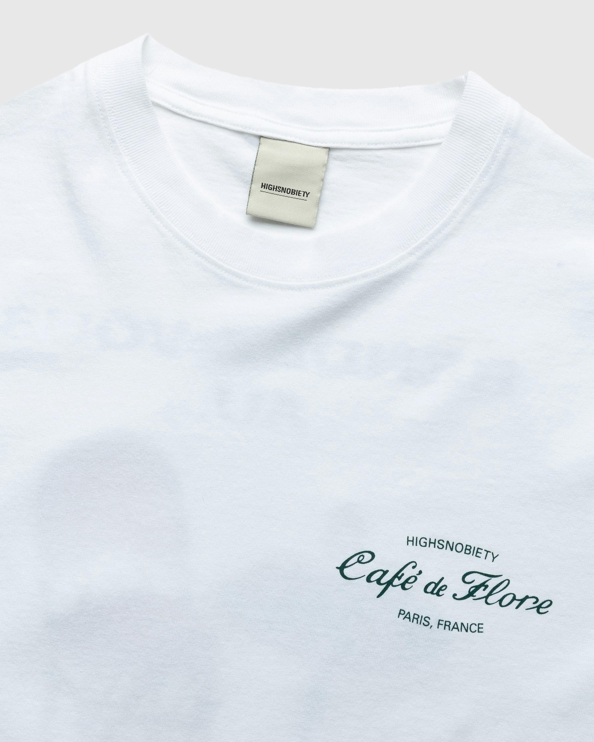 Café de Flore x Highsnobiety - Not In Paris 4 Rendez-vous Au T-Shirt White - Clothing - White - Image 3