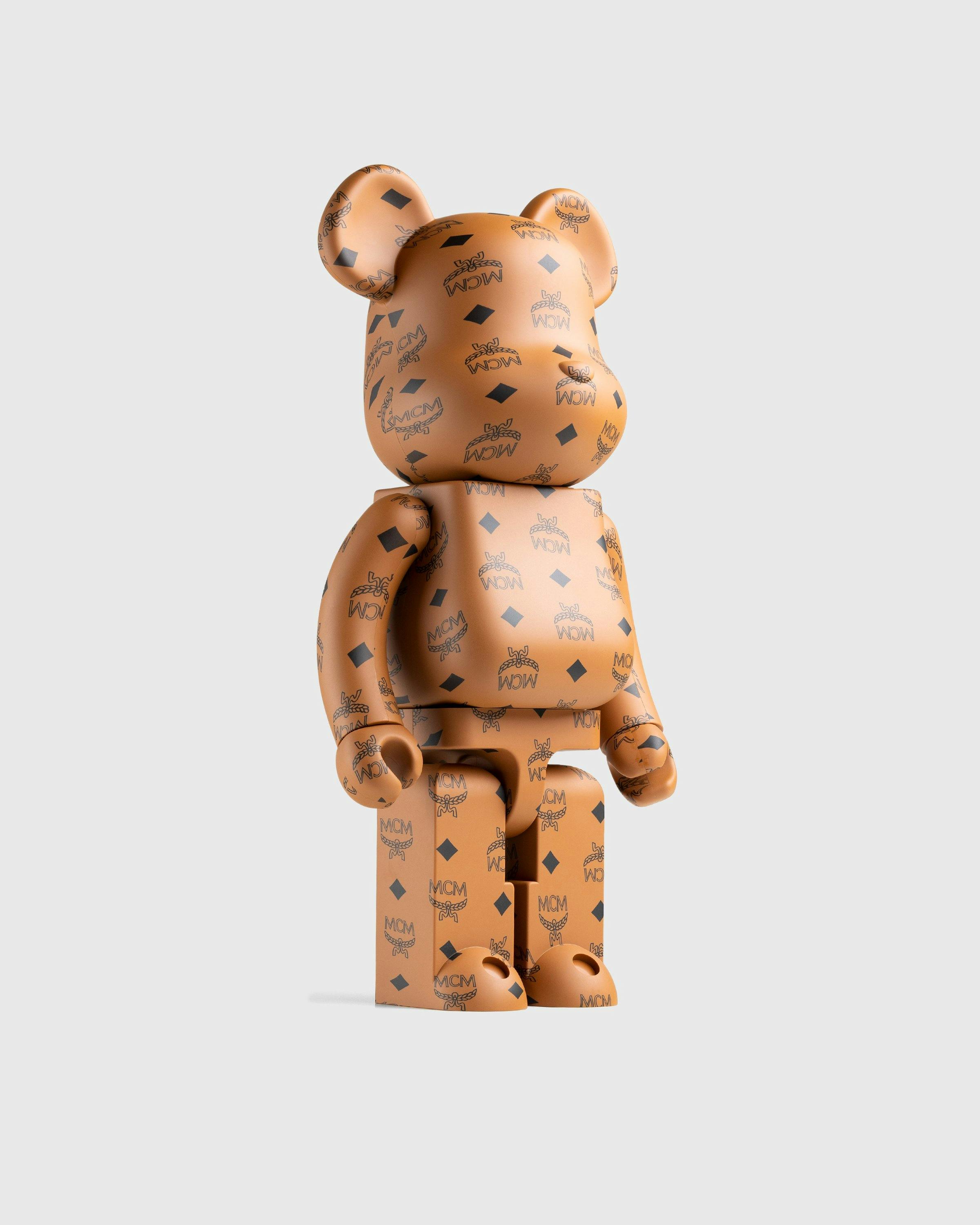 Medicom x MCM - MCM Be@rbrick Cognac 1000% - Lifestyle - Black - Image 2