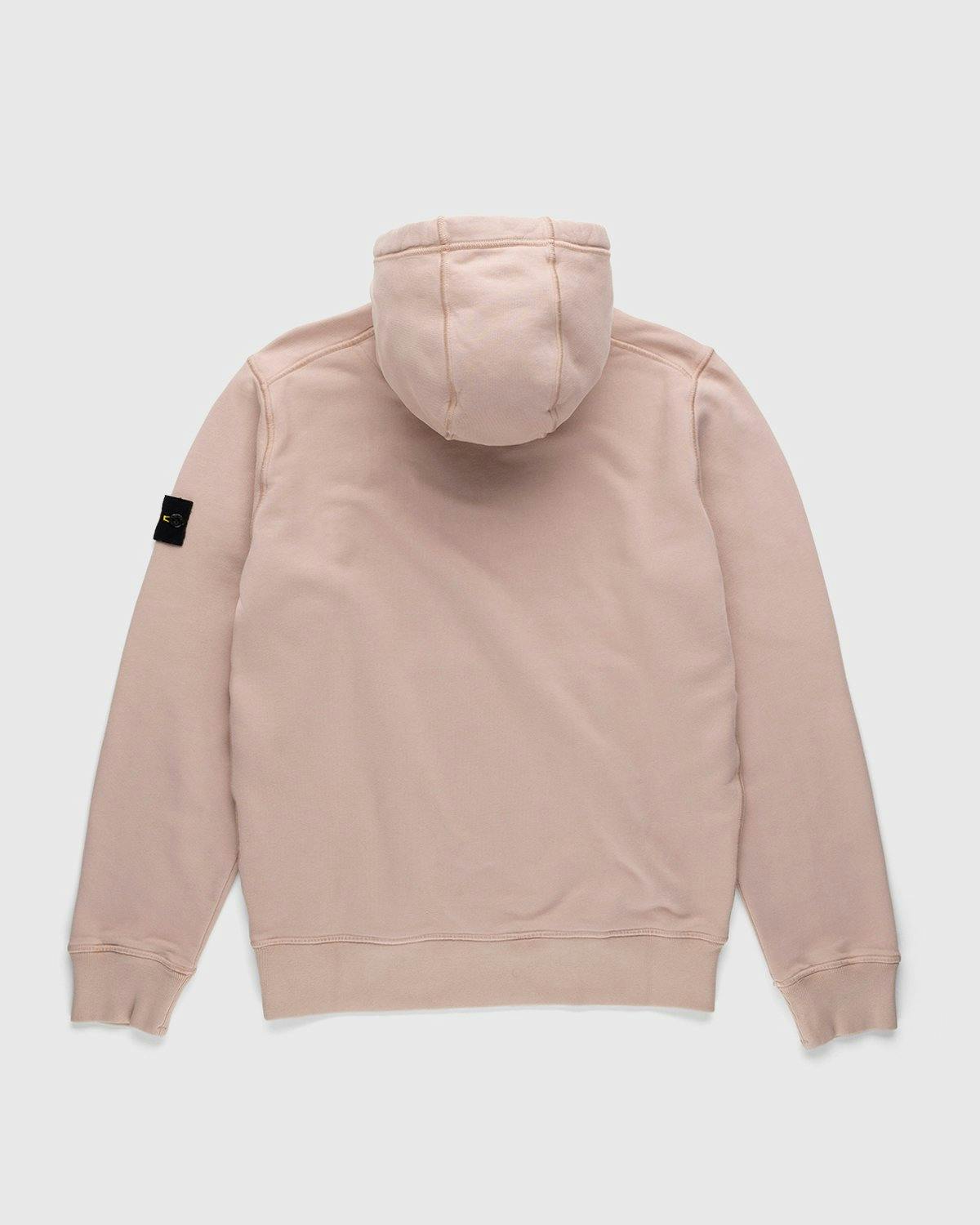 Stone Island - Fleece Hoodie Rustic Rose - Clothing - Pink - Image 2