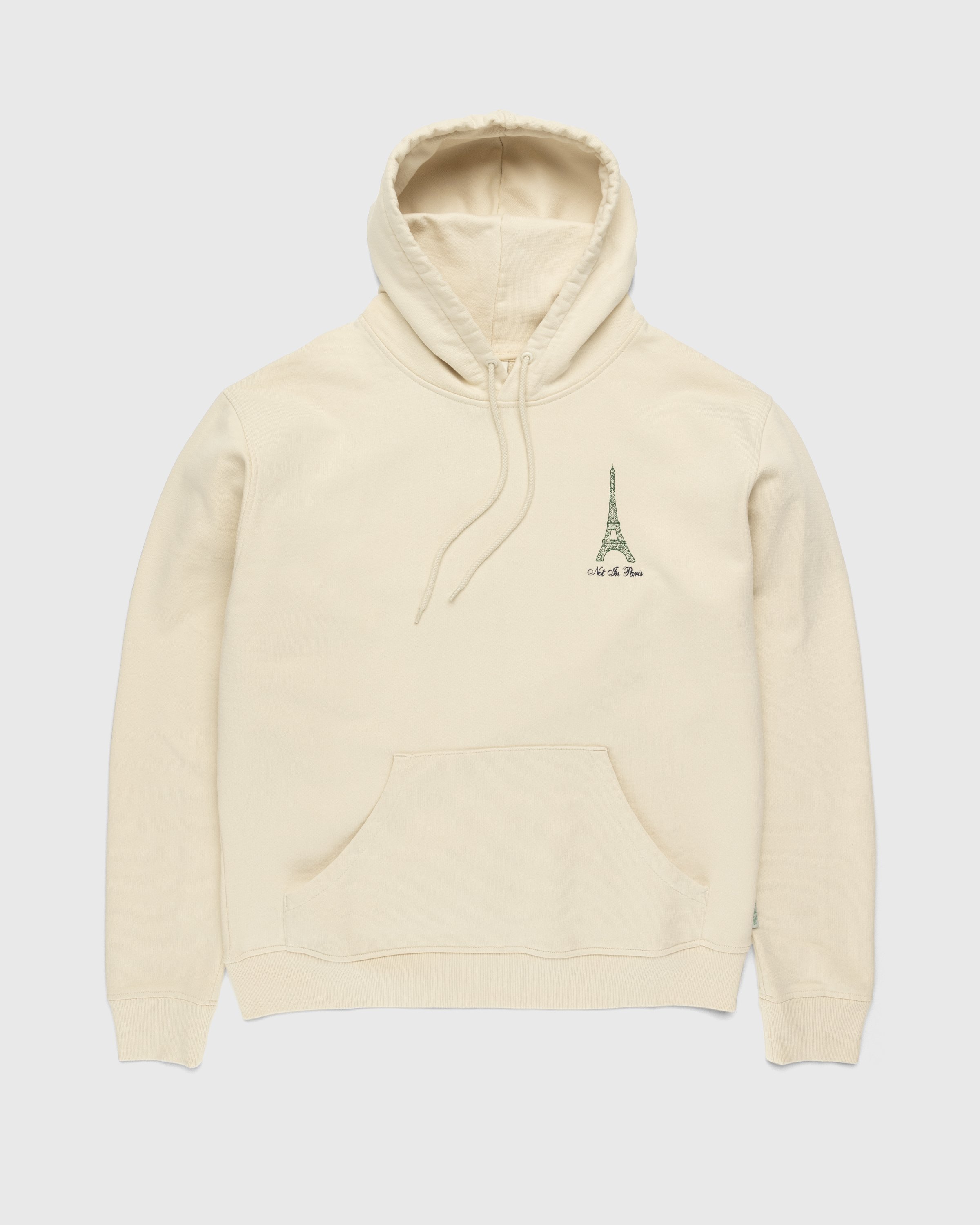 Highsnobiety - Not In Paris 4 Eiffel Tower Hoodie Eggshell - Clothing - Beige - Image 2