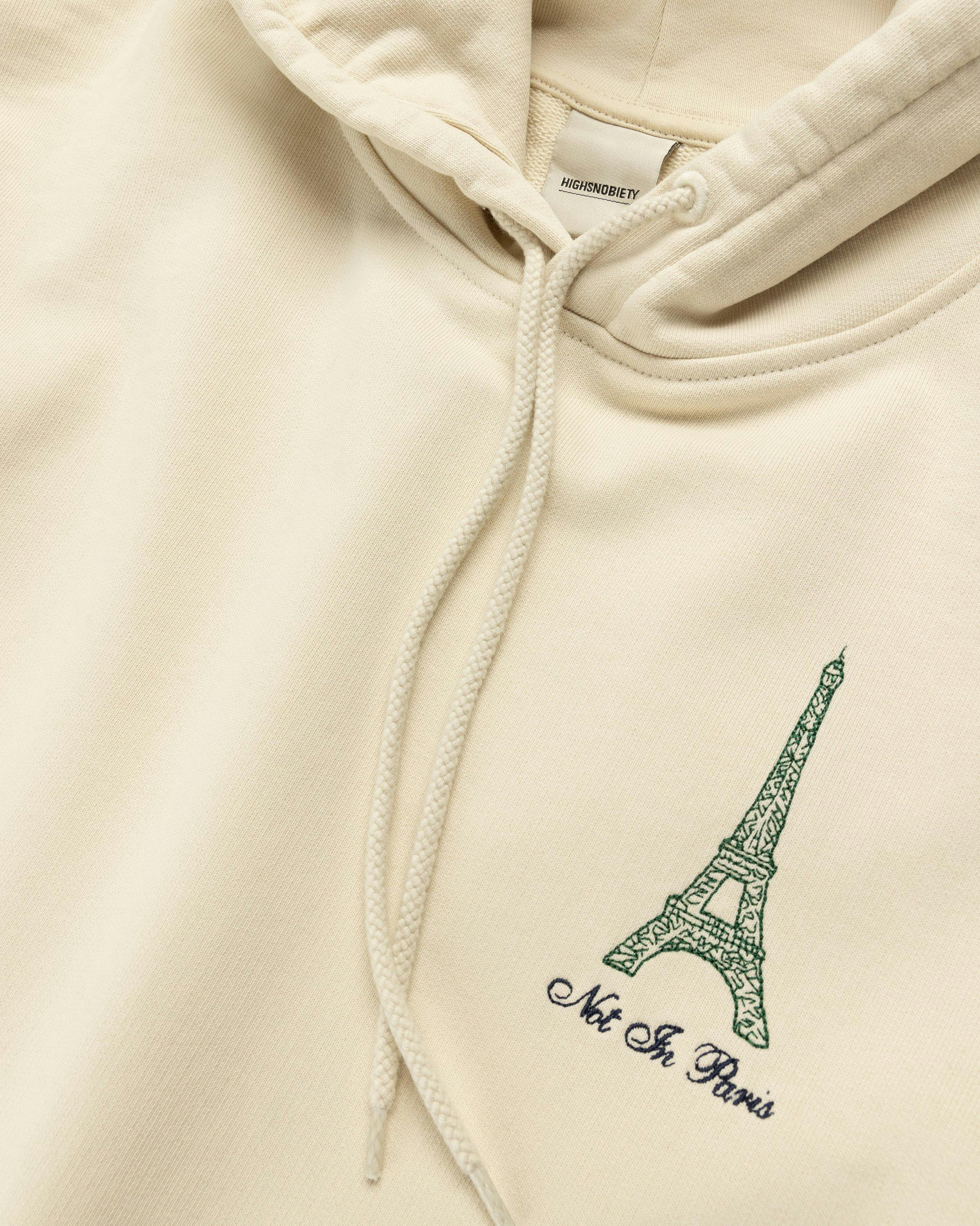 Highsnobiety - Not In Paris 4 Eiffel Tower Hoodie Eggshell - Clothing - Beige - Image 4