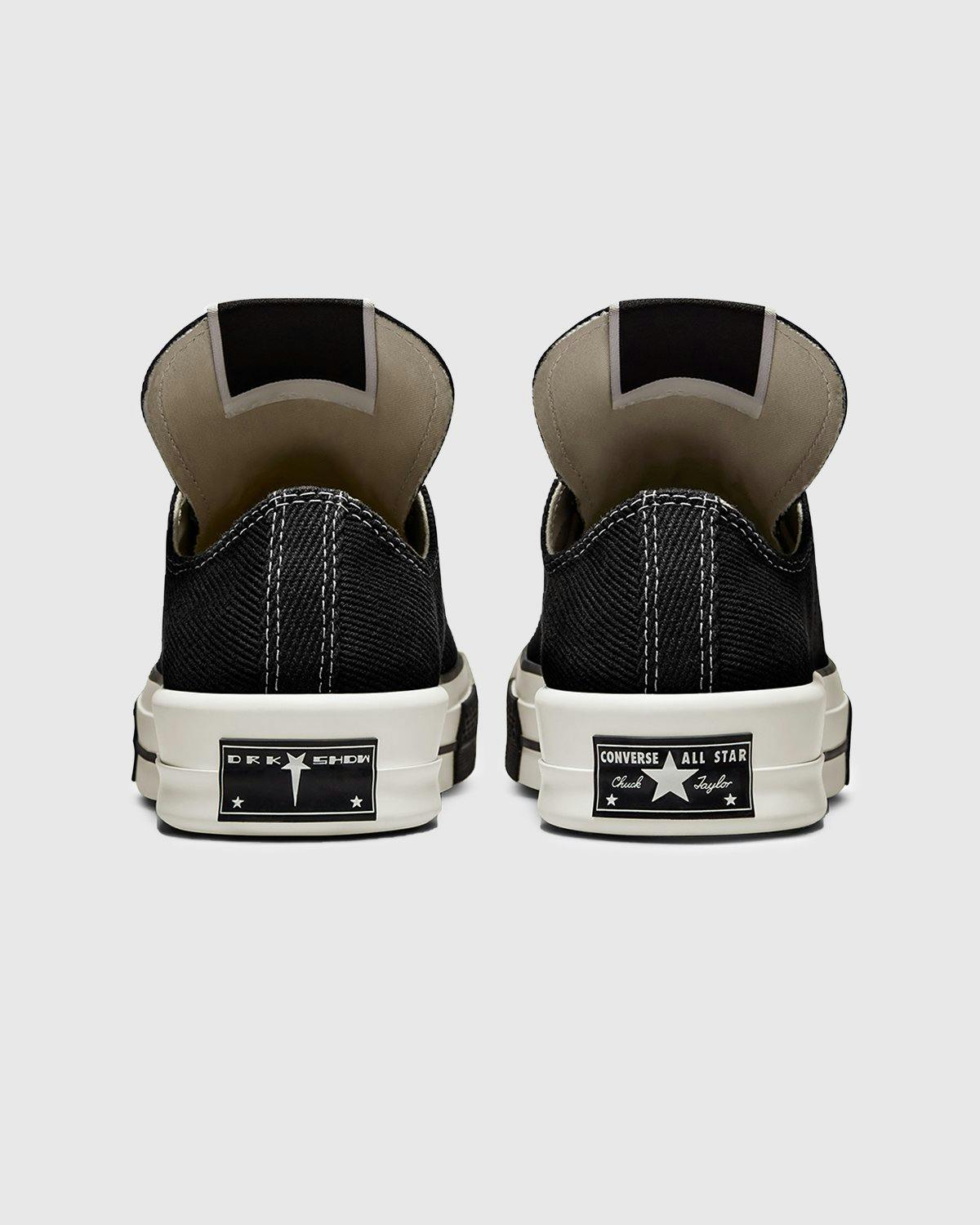 Converse x Rick Owens - DRKSTAR Chuck 70 Ox Black Egret Black - Footwear - Black - Image 5