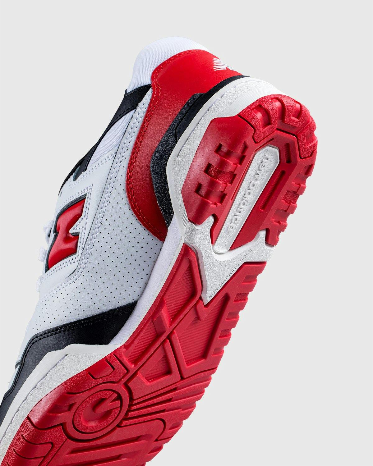 New Balance - BB550HR1 White Red Black - Footwear - White - Image 5