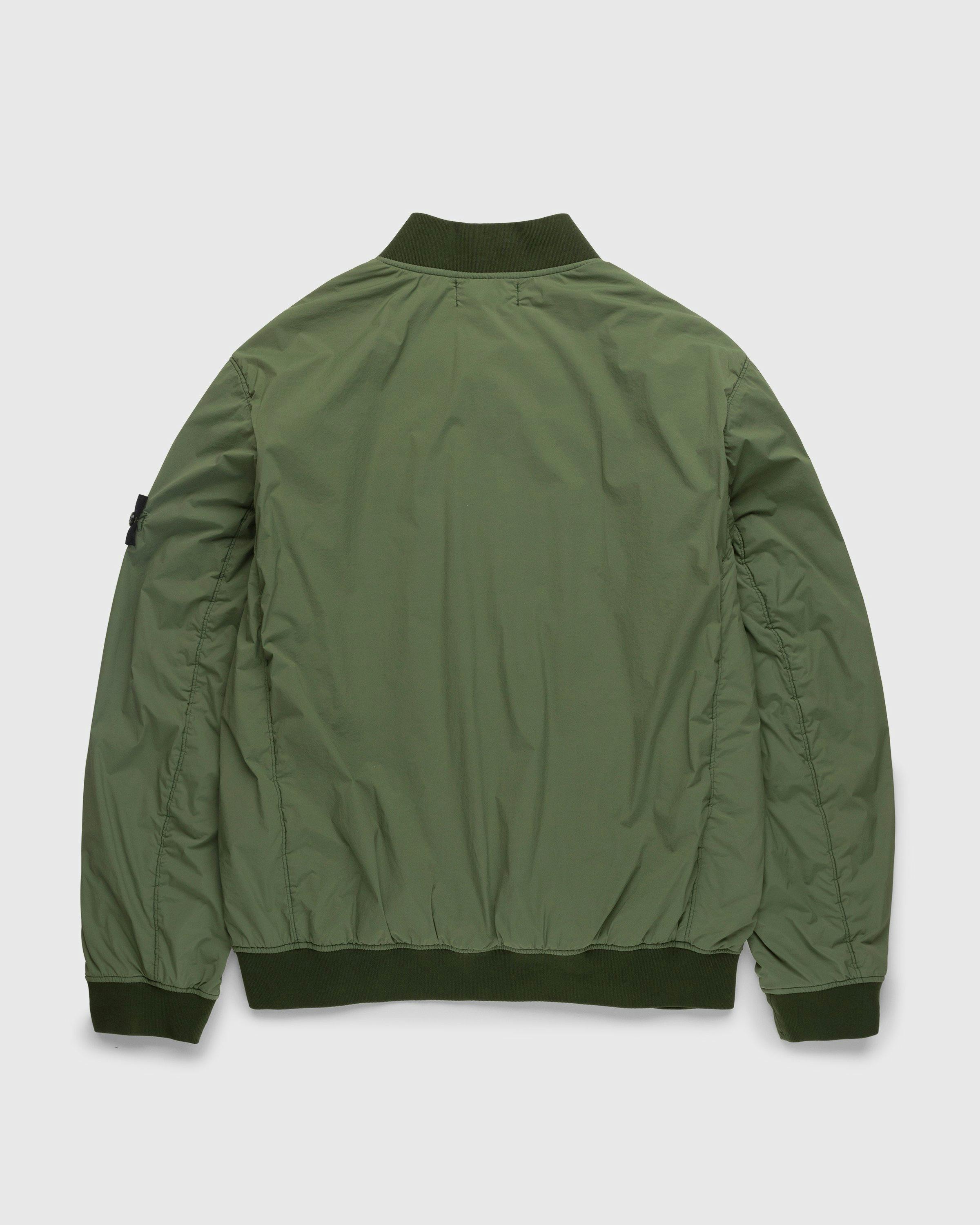 Stone Island - 41331 Nylon Bomber Jacket Olive - Clothing - Green - Image 2