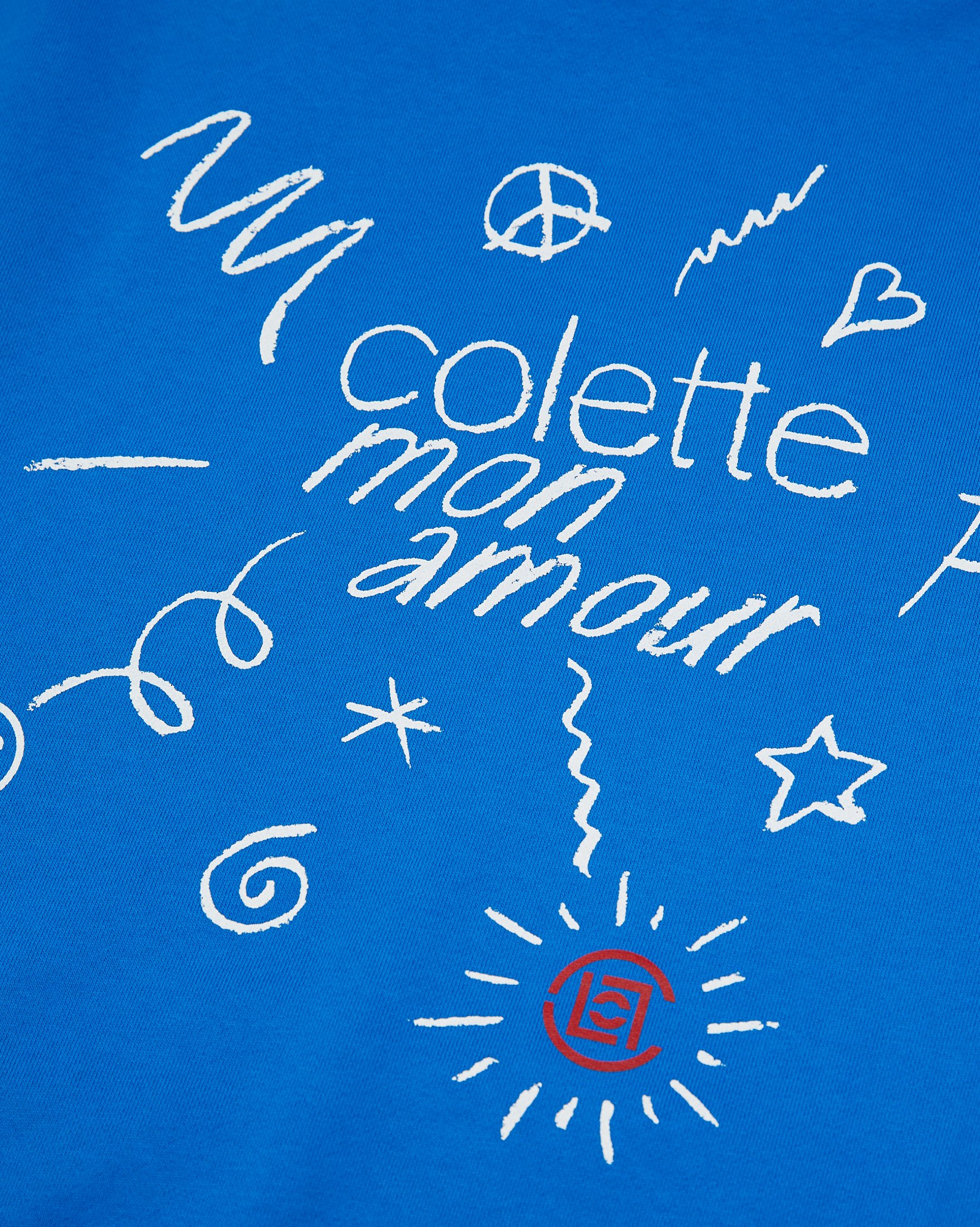 Colette Mon Amour - CLOT Blue T-Shirt - Clothing - Blue - Image 4
