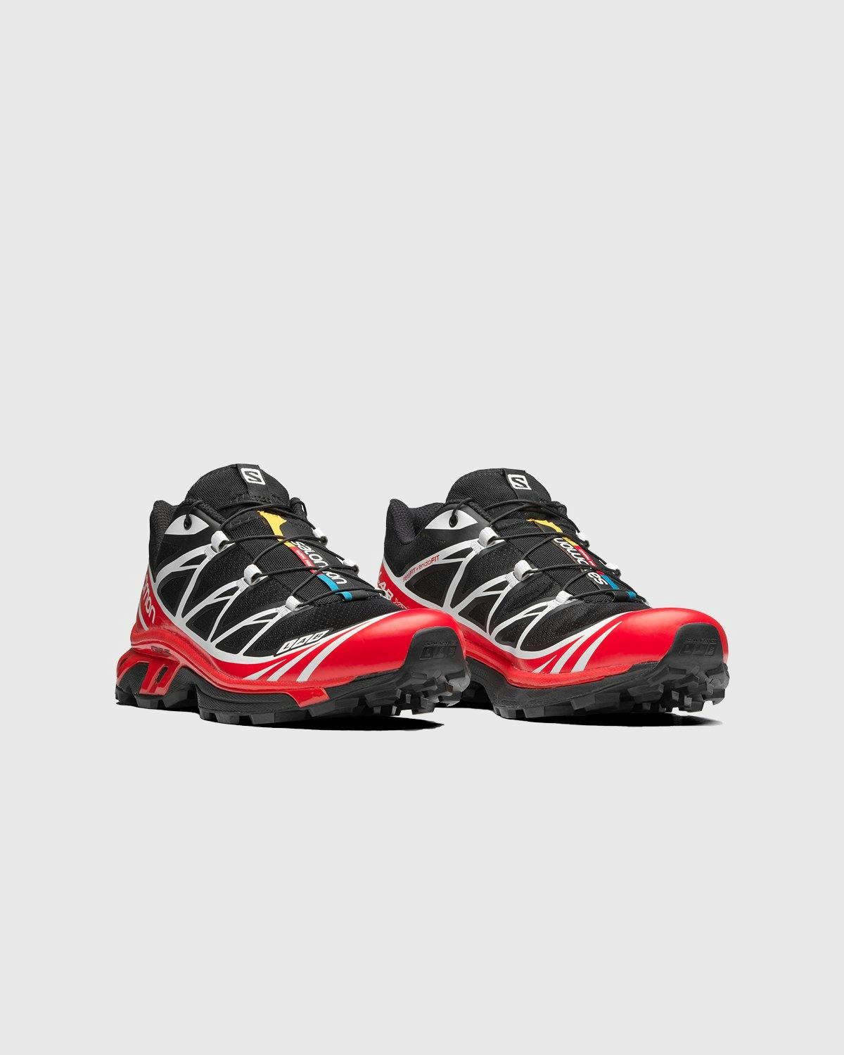 Salomon - XT-6 ADVANCED Black/ Racing Red/ White - Footwear - Black - Image 2