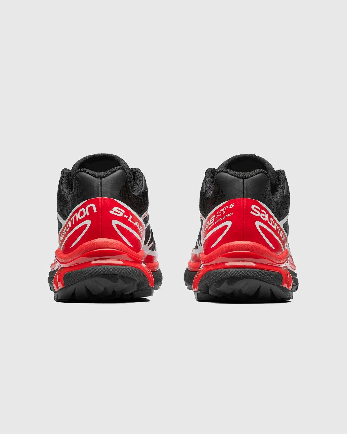 Salomon - XT-6 ADVANCED Black/ Racing Red/ White - Footwear - Black - Image 3