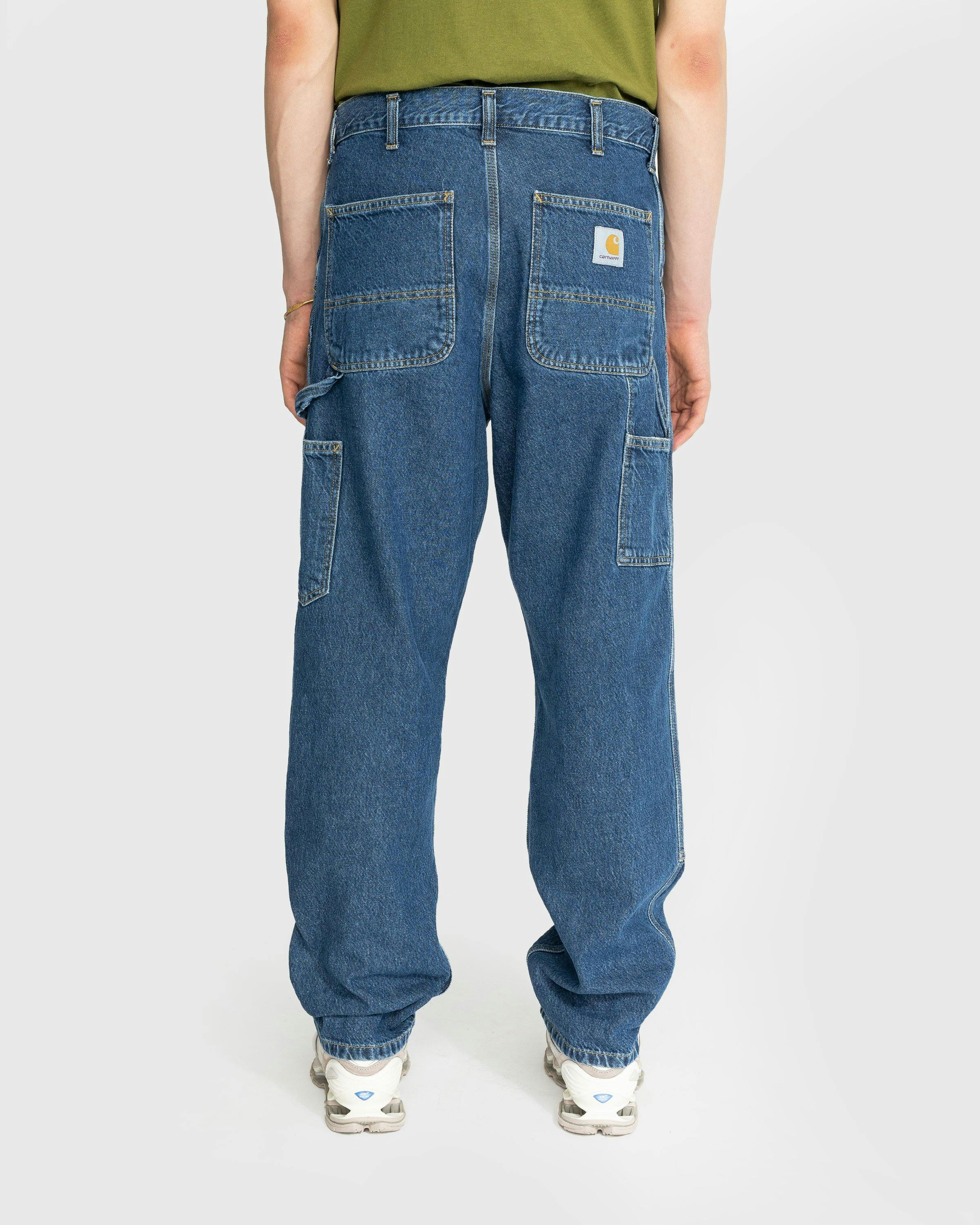 Carhartt WIP - Double Knee Pant Blue - Clothing - Blue - Image 3