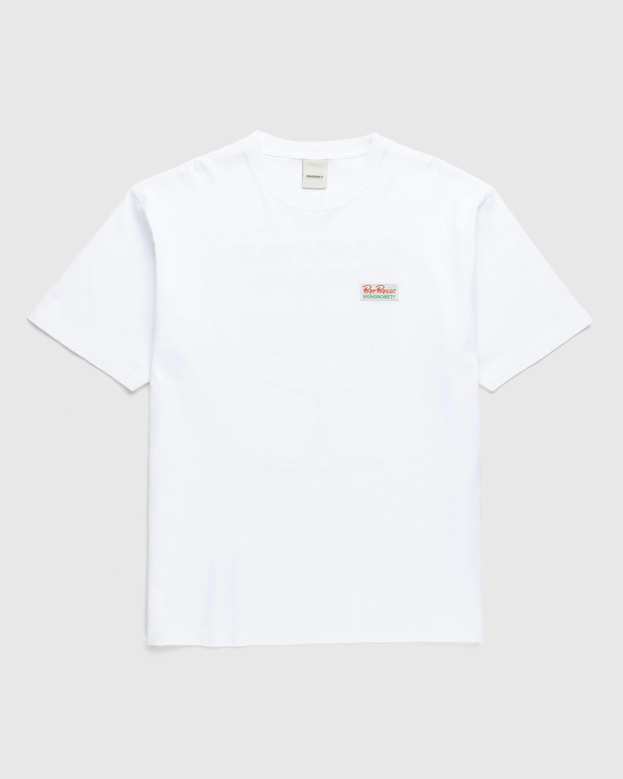 Bar Basso x Highsnobiety - Graphic T-Shirt White - Clothing - White - Image 2