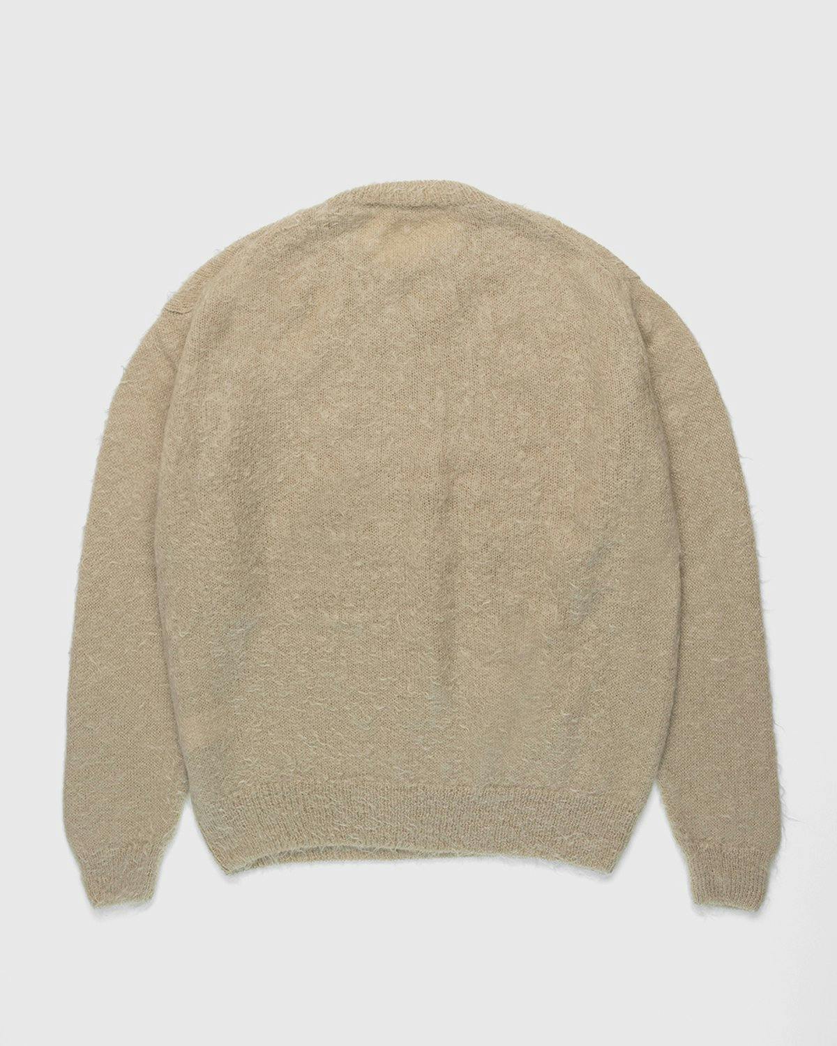 Auralee - Ultra-Soft Mohair Knit Light Beige - Clothing - Beige - Image 2