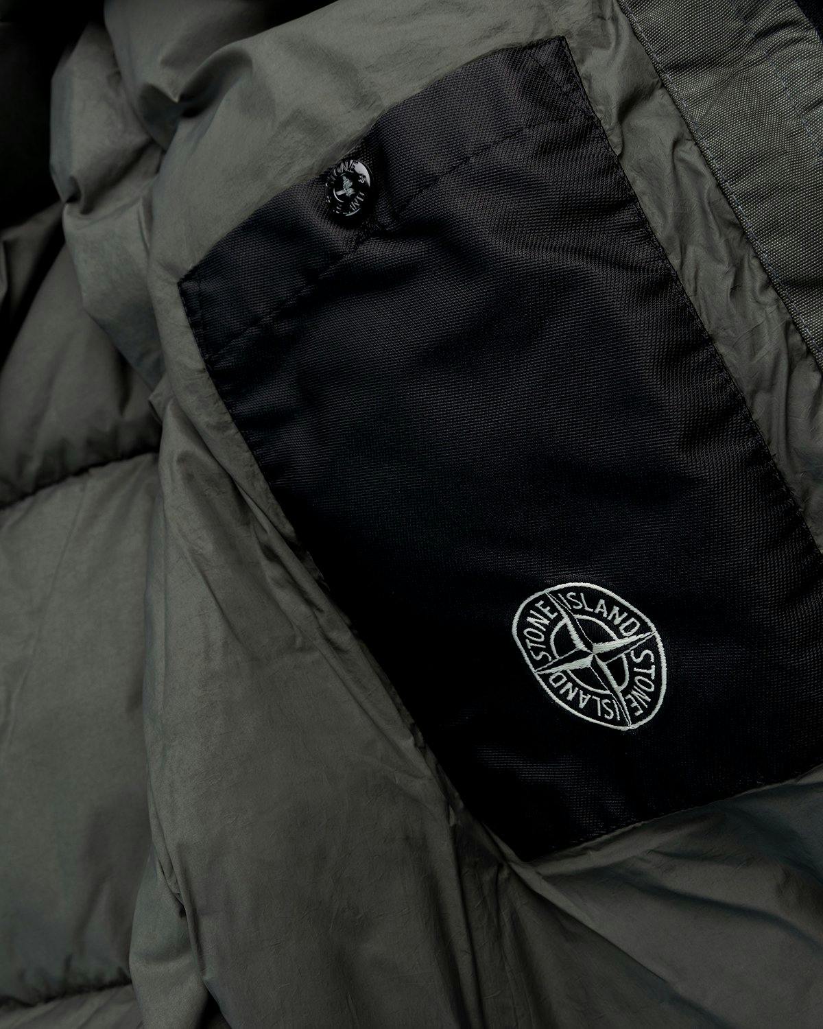 Stone Island - Real Down Jacket Sage Green - Clothing - Green - Image 6