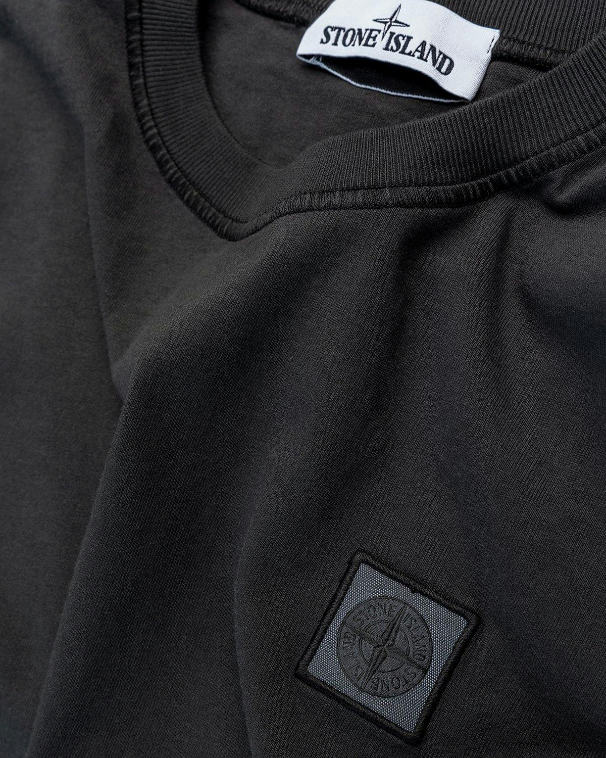 Stone Island - T-Shirt Charcoal - Clothing - Grey - Image 3