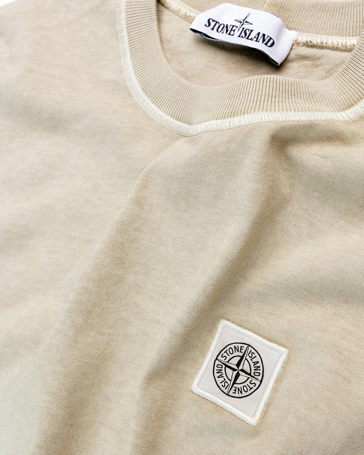 Stone Island - T-Shirt Natural Beige - Clothing - Beige - Image 3