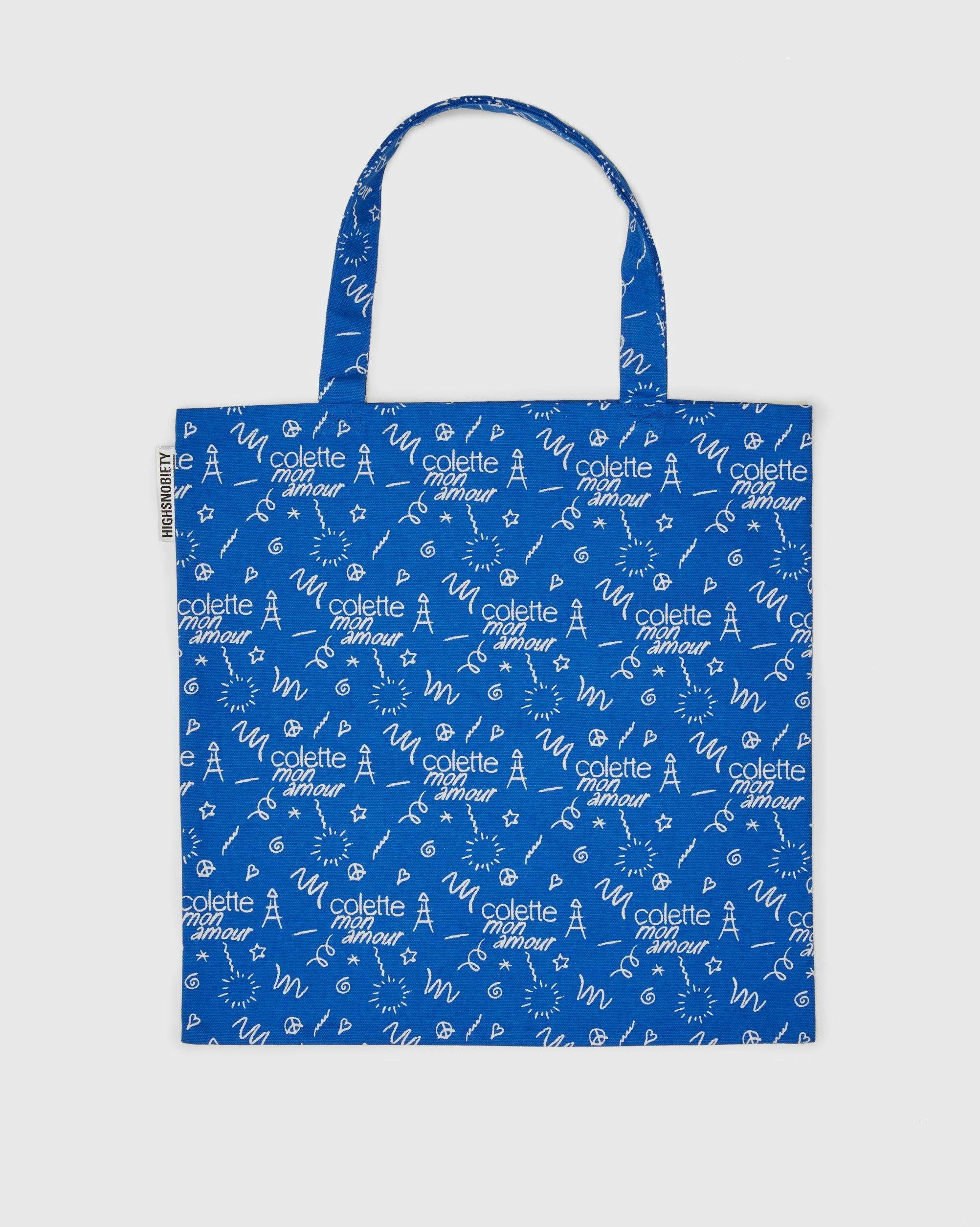 Colette Mon Amour - FABRICK Tote Bag Blue - Accessories - Blue - Image 2