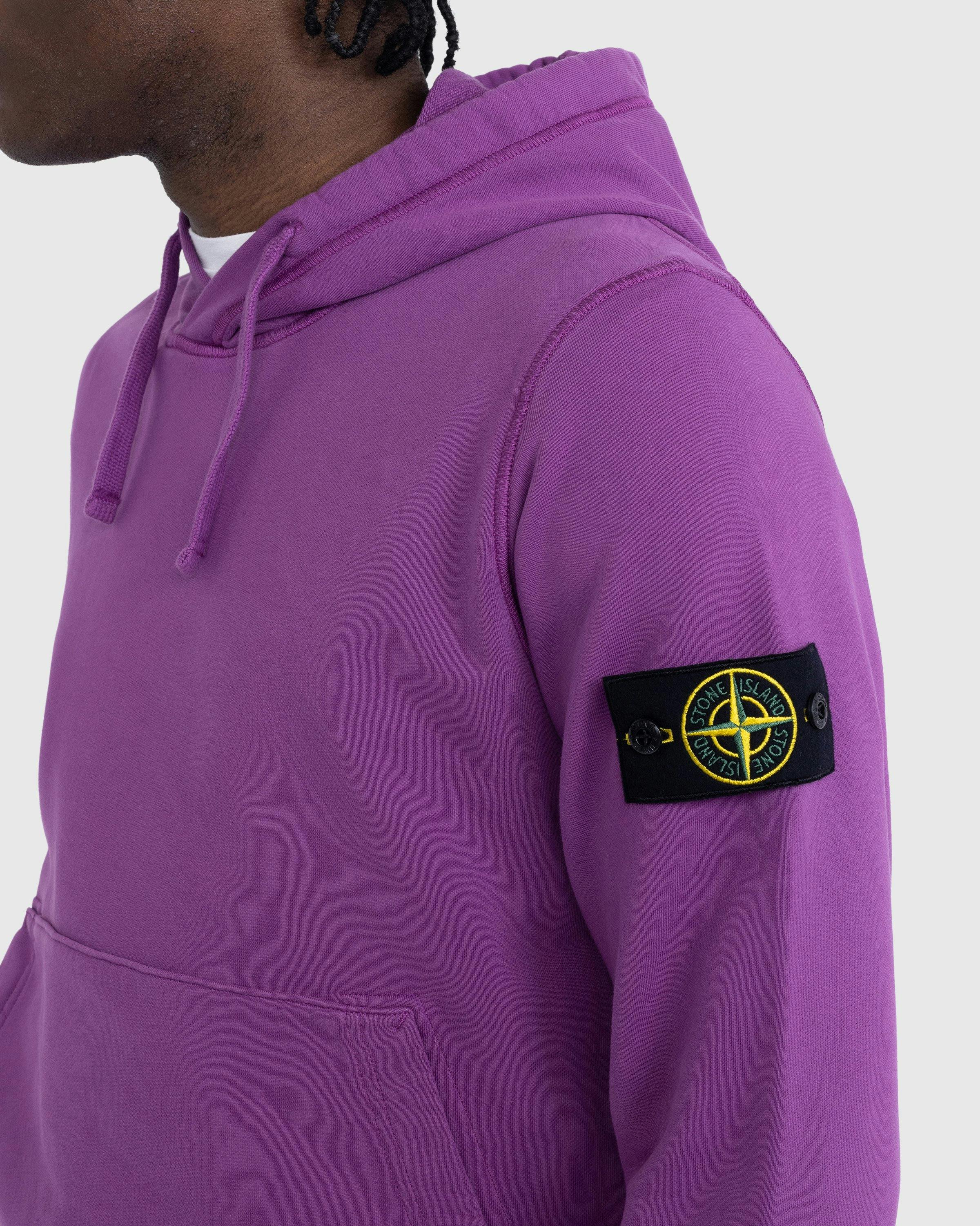 Stone Island - Felpa Pink 64151 - Clothing - Pink - Image 4