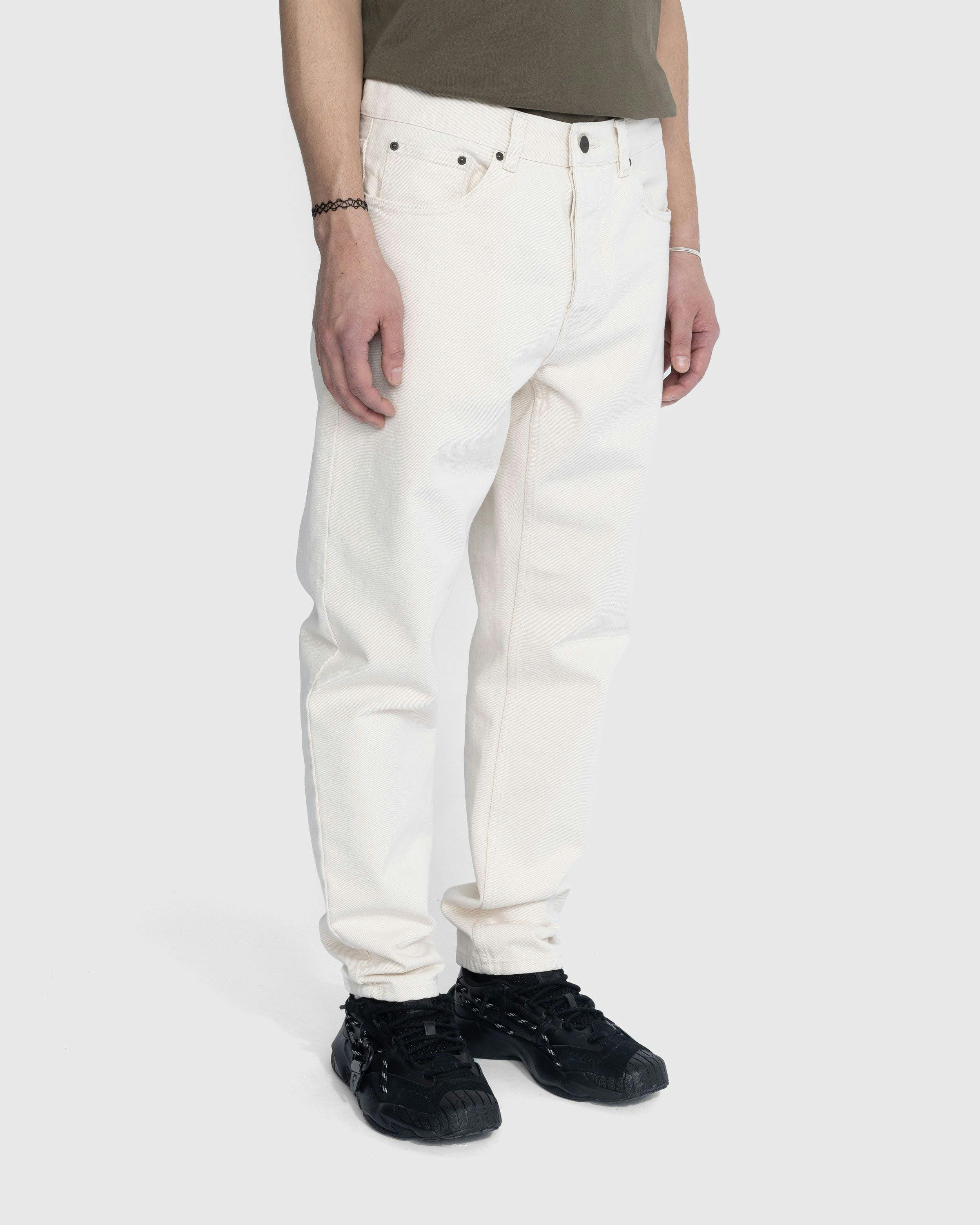 Carhartt WIP - Newel Denim Pant Stonewashed Natural - Clothing - Beige - Image 4