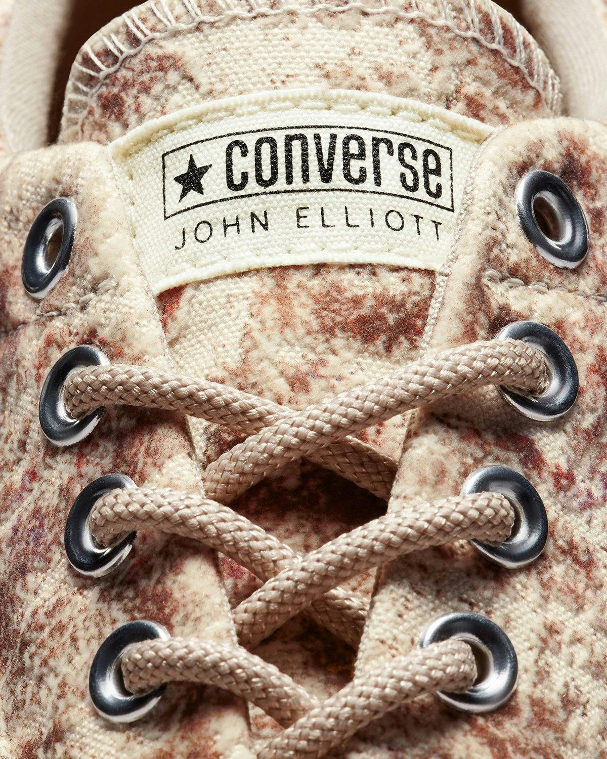 John Elliott x Converse - Skid Grip OX Brown - Footwear - Brown - Image 7