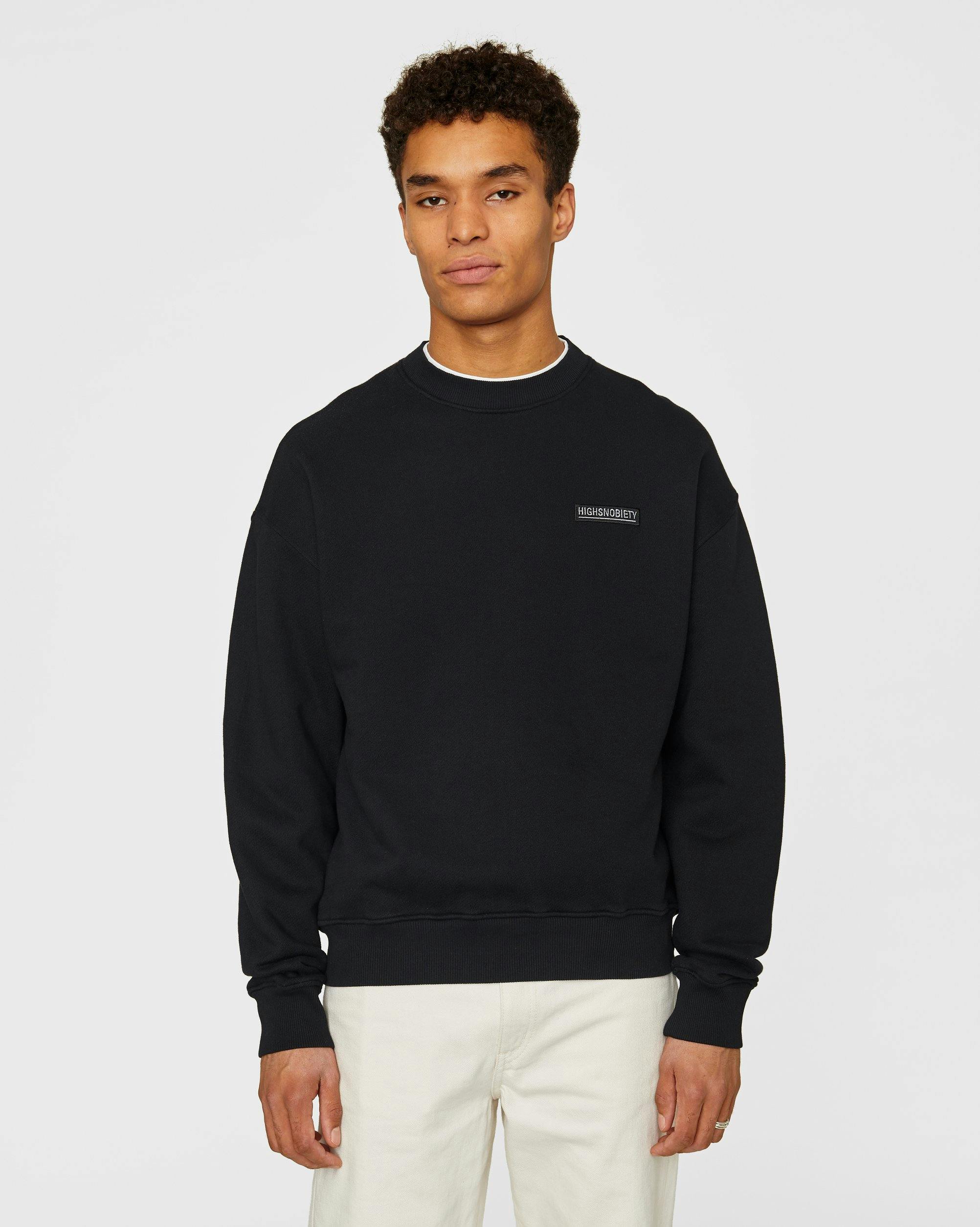 Highsnobiety - Staples Sweatshirt Black - Clothing - Black - Image 2