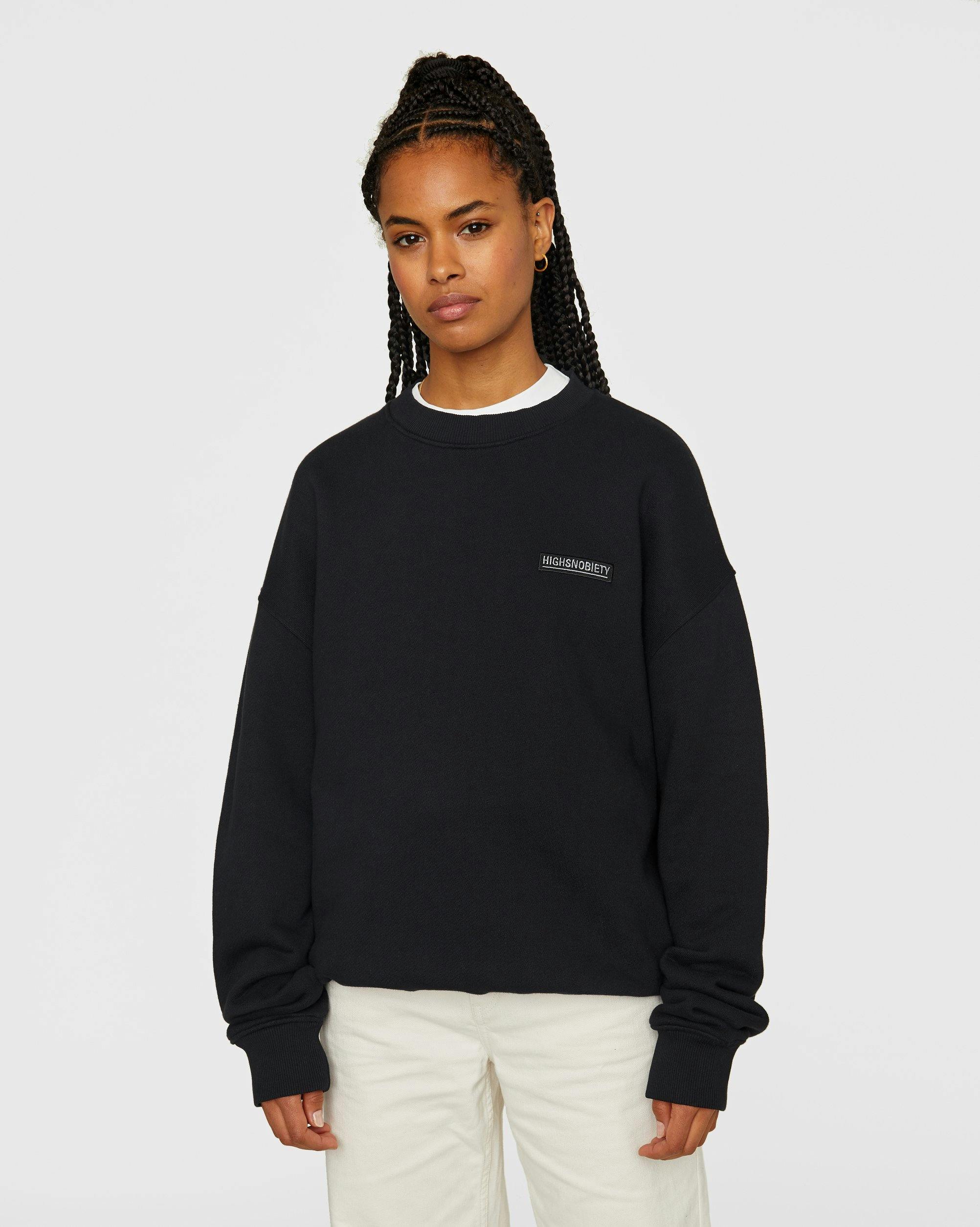 Highsnobiety - Staples Sweatshirt Black - Clothing - Black - Image 6