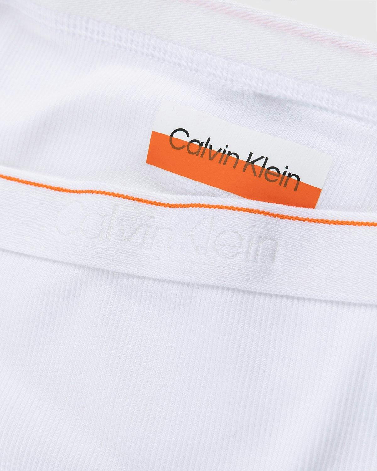 Heron Preston x Calvin Klein - Womens High Waisted Tanga White - Clothing - White - Image 3