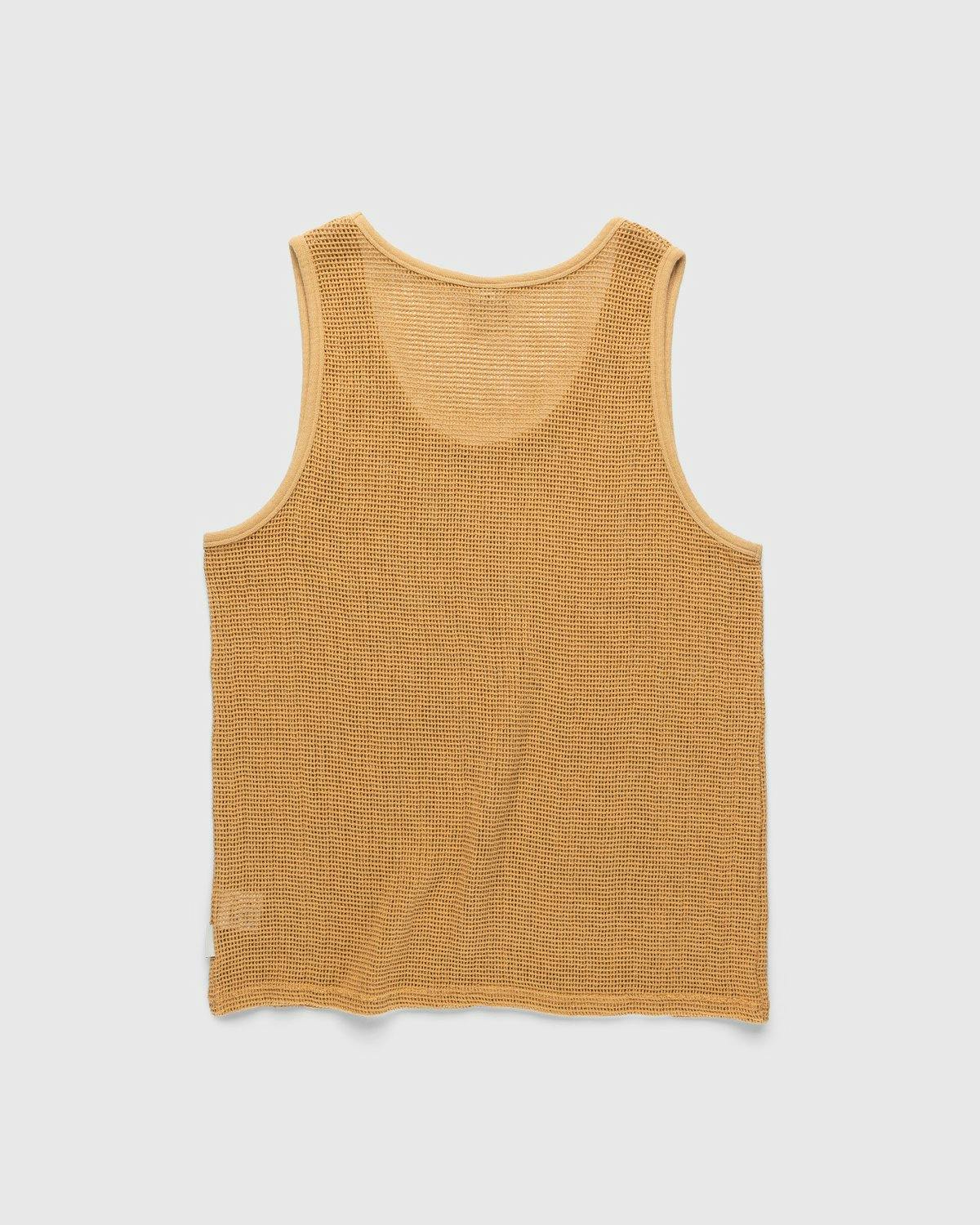 Highsnobiety - Knit Mesh Tank Top Brown - Clothing - Brown - Image 2