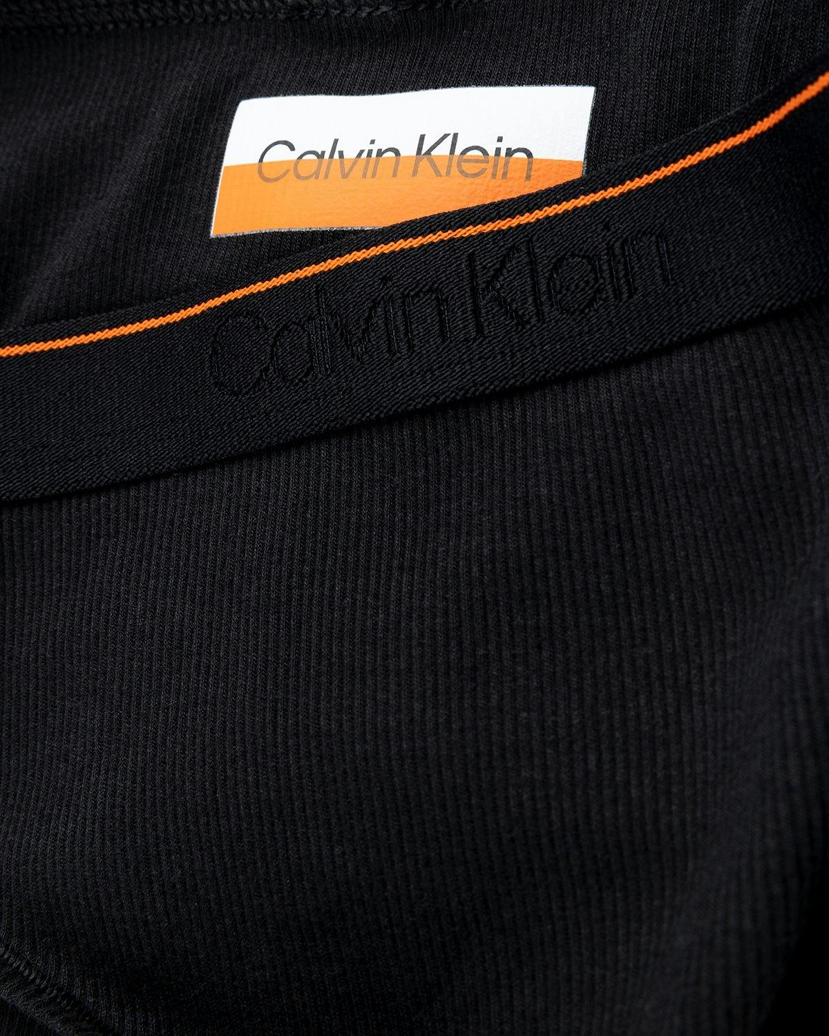 Heron Preston x Calvin Klein - Womens High Waisted Tanga Pale Black - Clothing - Black - Image 3