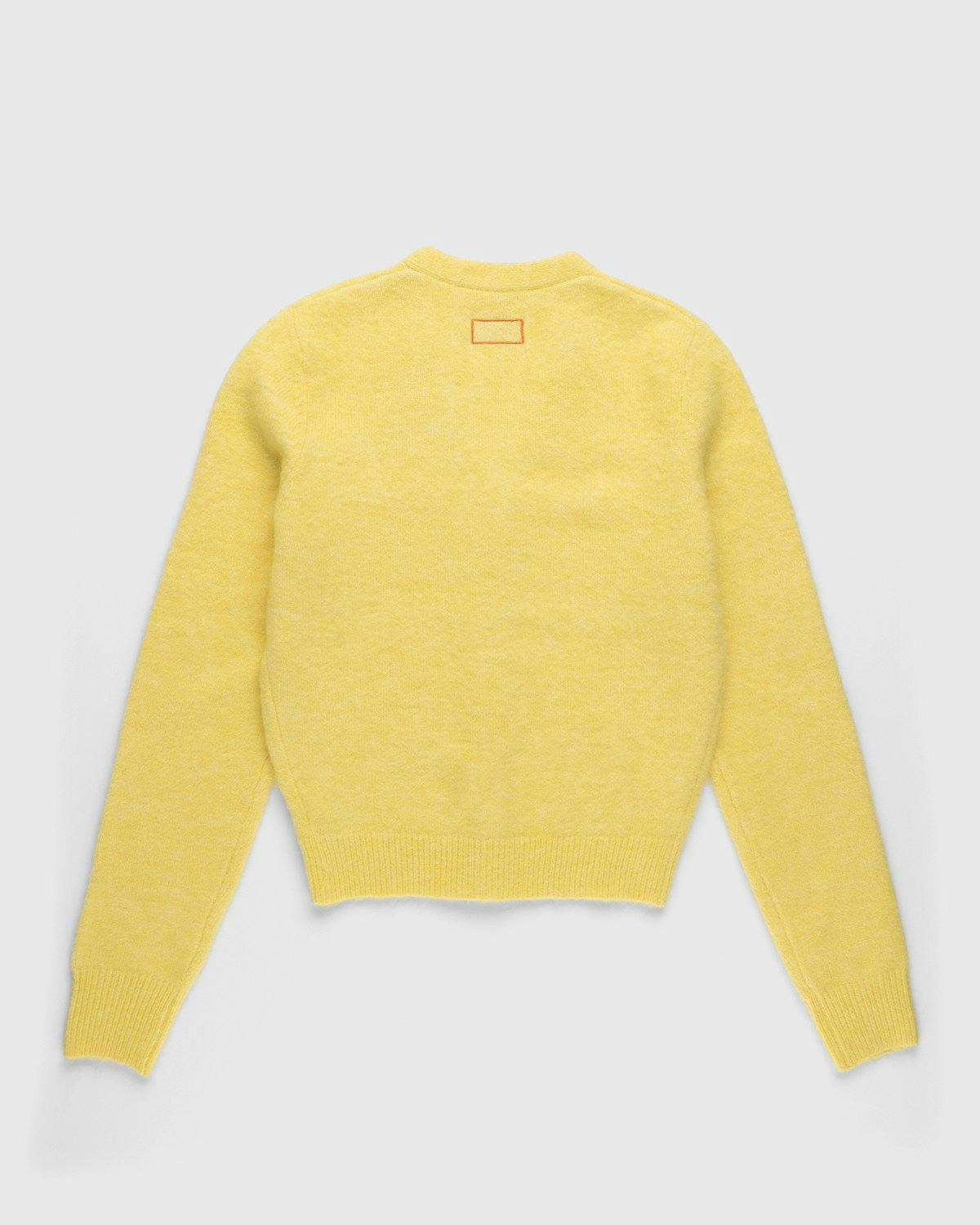 Heron Preston x Calvin Klein - Womens Cardigan Custard - Clothing - Yellow - Image 2