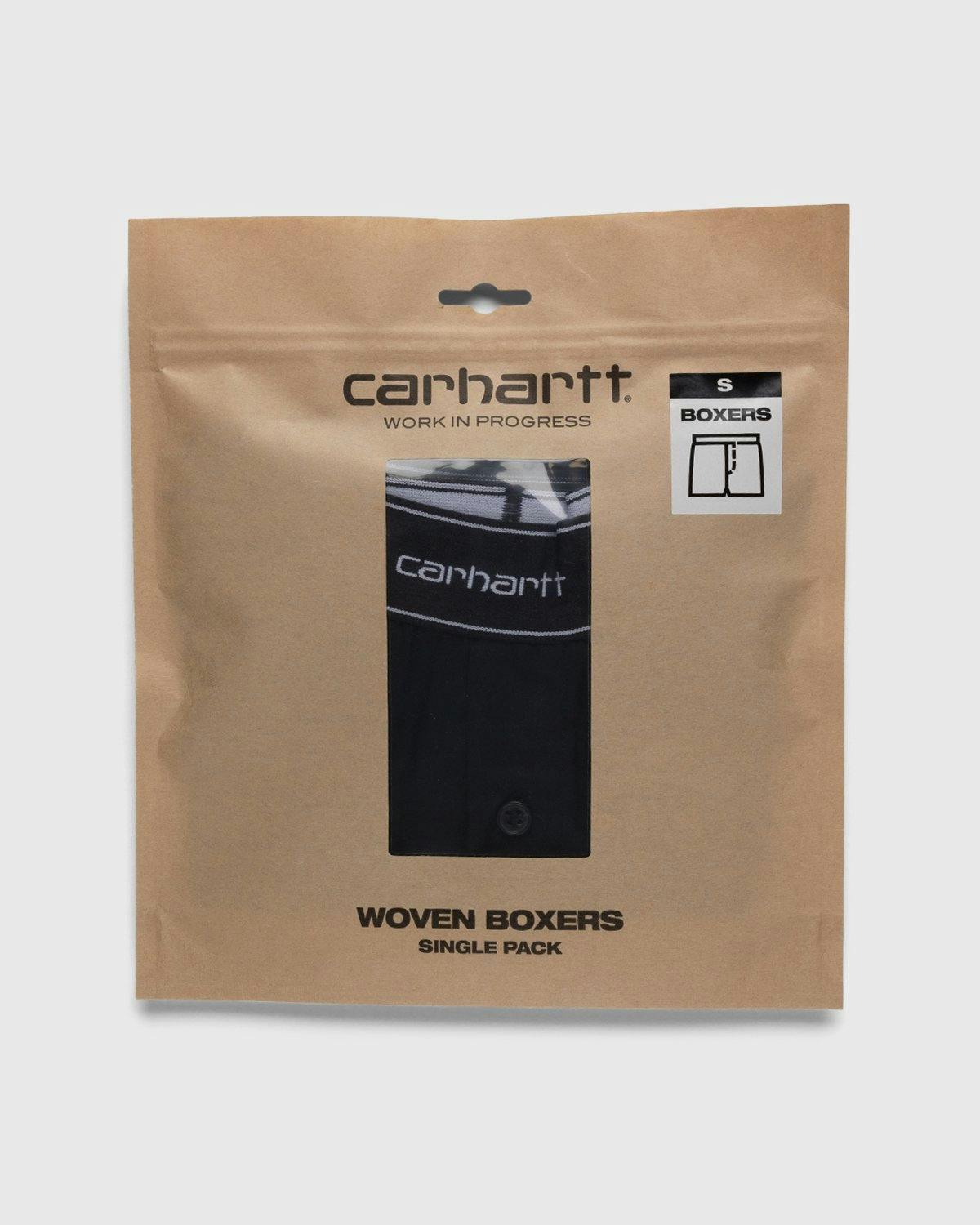 Carhartt WIP - Cotton Script Boxers Black - Clothing - Black - Image 5