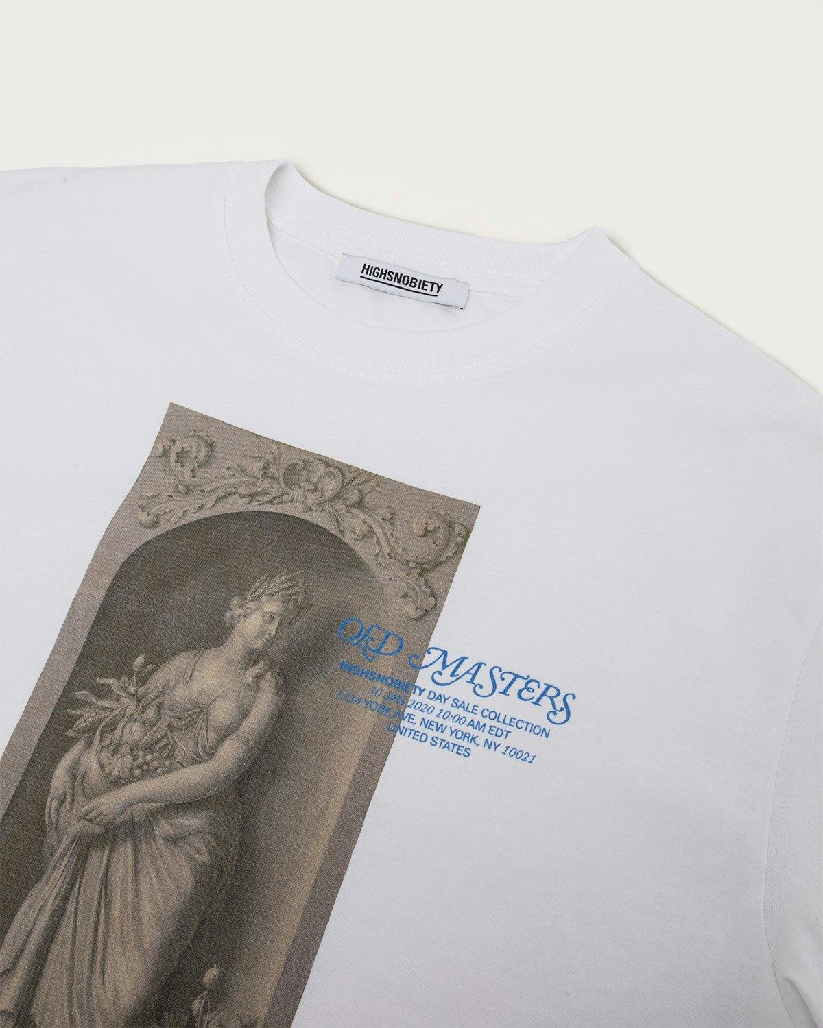 Sothebys x Highsnobiety - T-Shirt White Dutch School - Clothing - White - Image 3