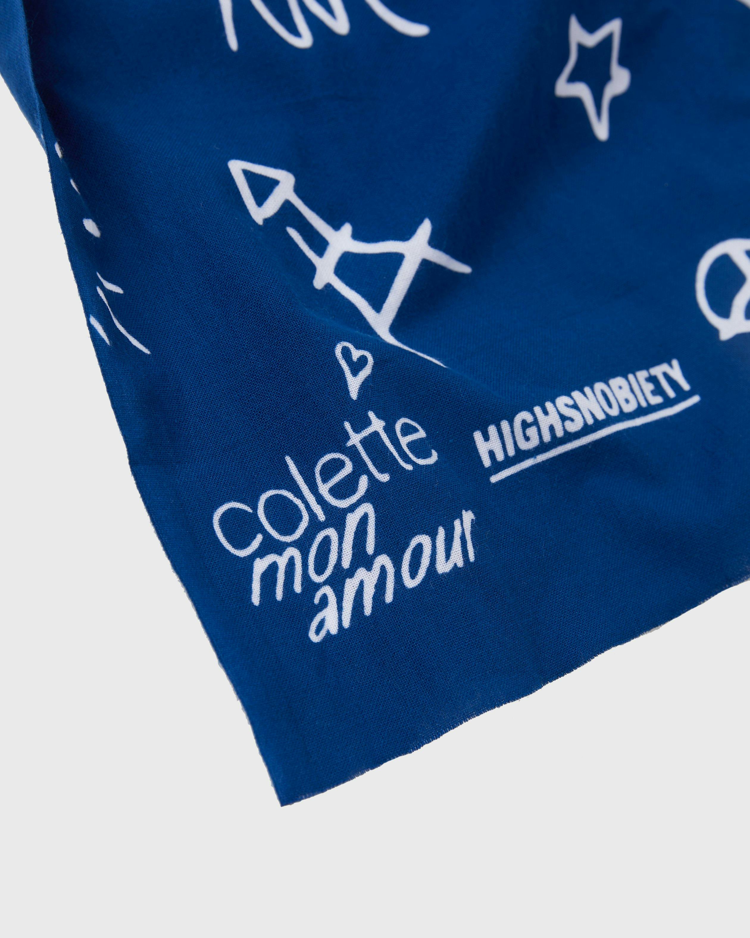 Highsnobiety - Kamawanu x colette Mon Amour Tenugui Blue - Lifestyle - Blue - Image 3