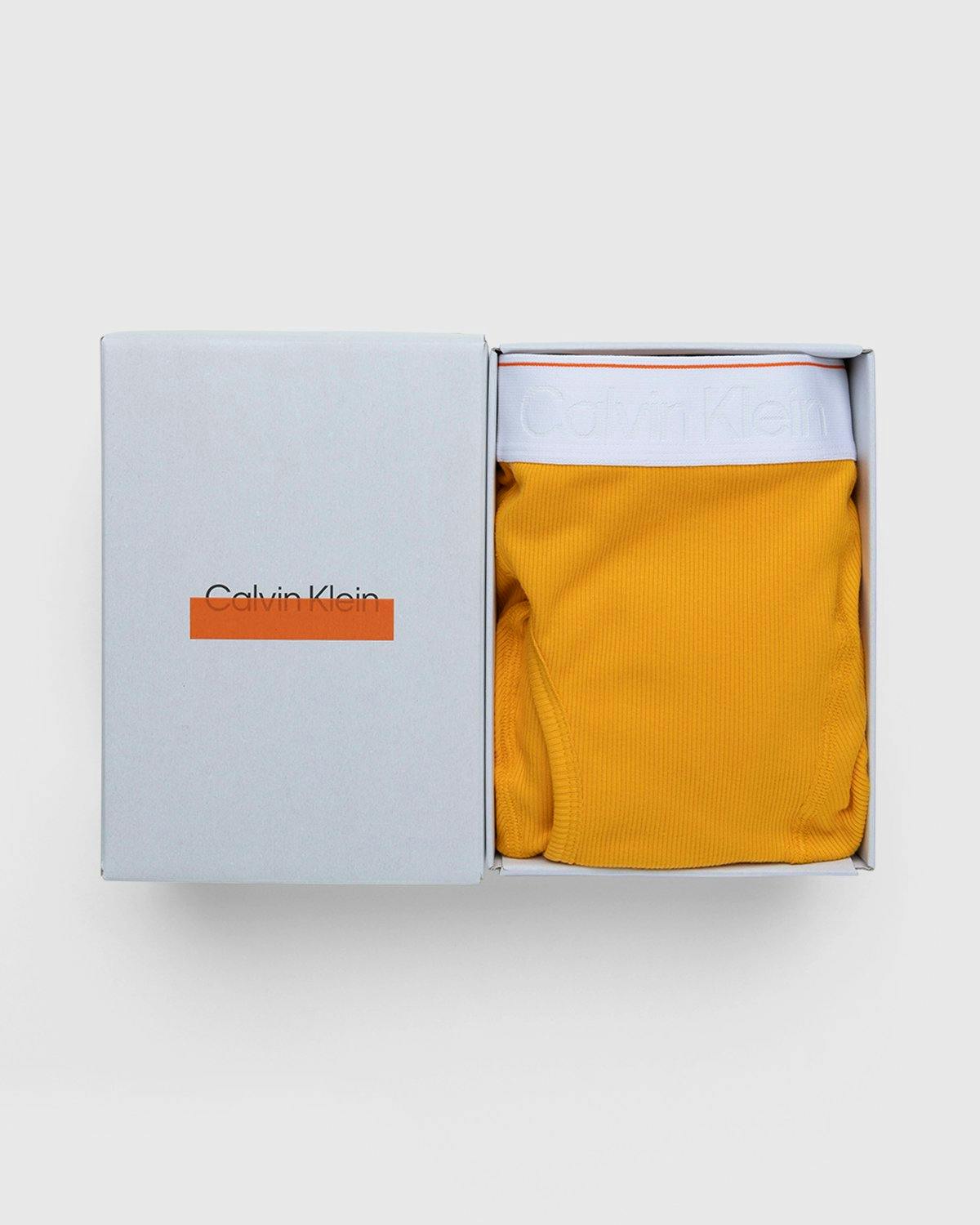 Heron Preston x Calvin Klein - Mens Trunk 3 Pack Black Sunflower White - Clothing - Black - Image 4