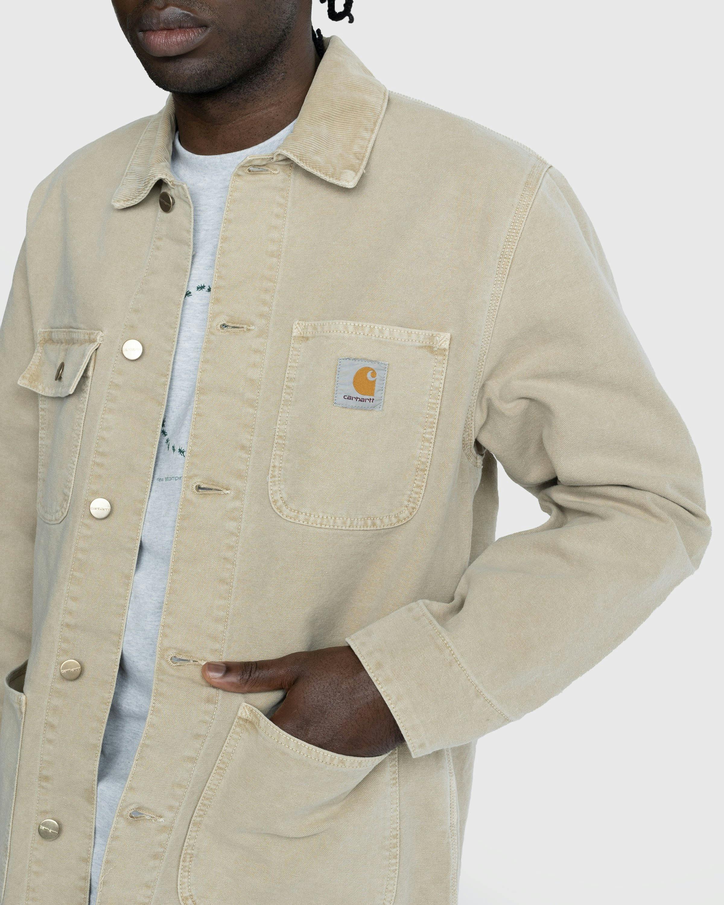 Carhartt WIP - Michigan Chore Coat Beige - Clothing - Brown - Image 5