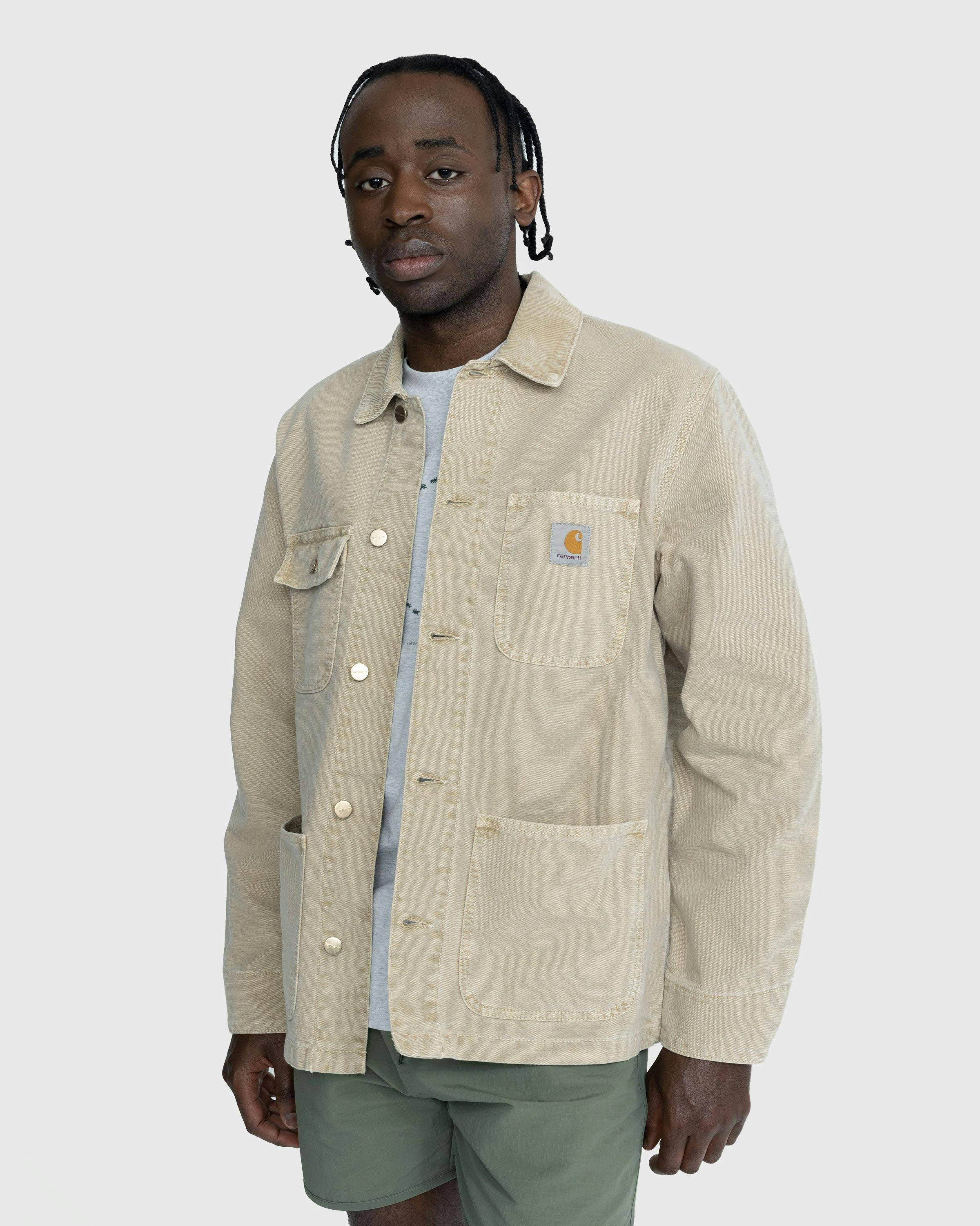 Carhartt WIP - Michigan Chore Coat Beige - Clothing - Brown - Image 6