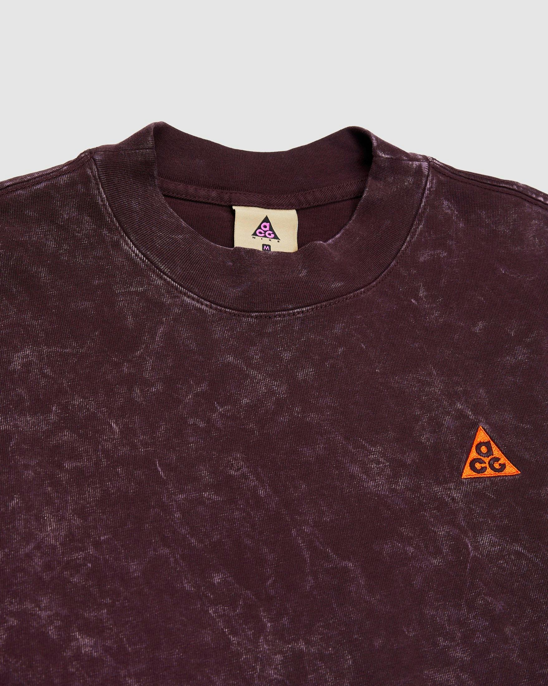 Nike ACG - Earth Men's Longsleeve Burgundy - Clothing - Red - Image 4