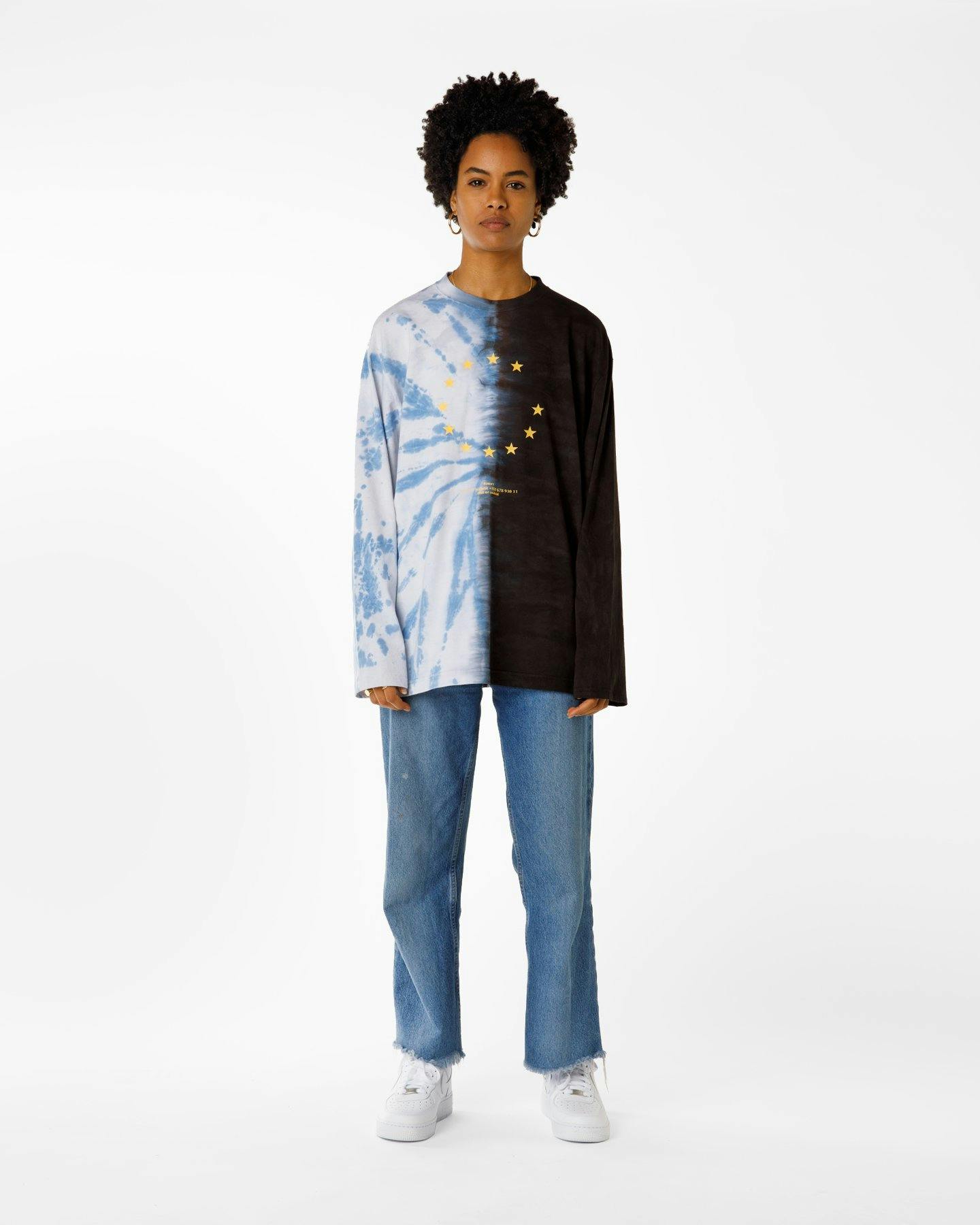 Souvenir - Official EUnify Tie Dye Longsleeve - Clothing - Blue - Image 7