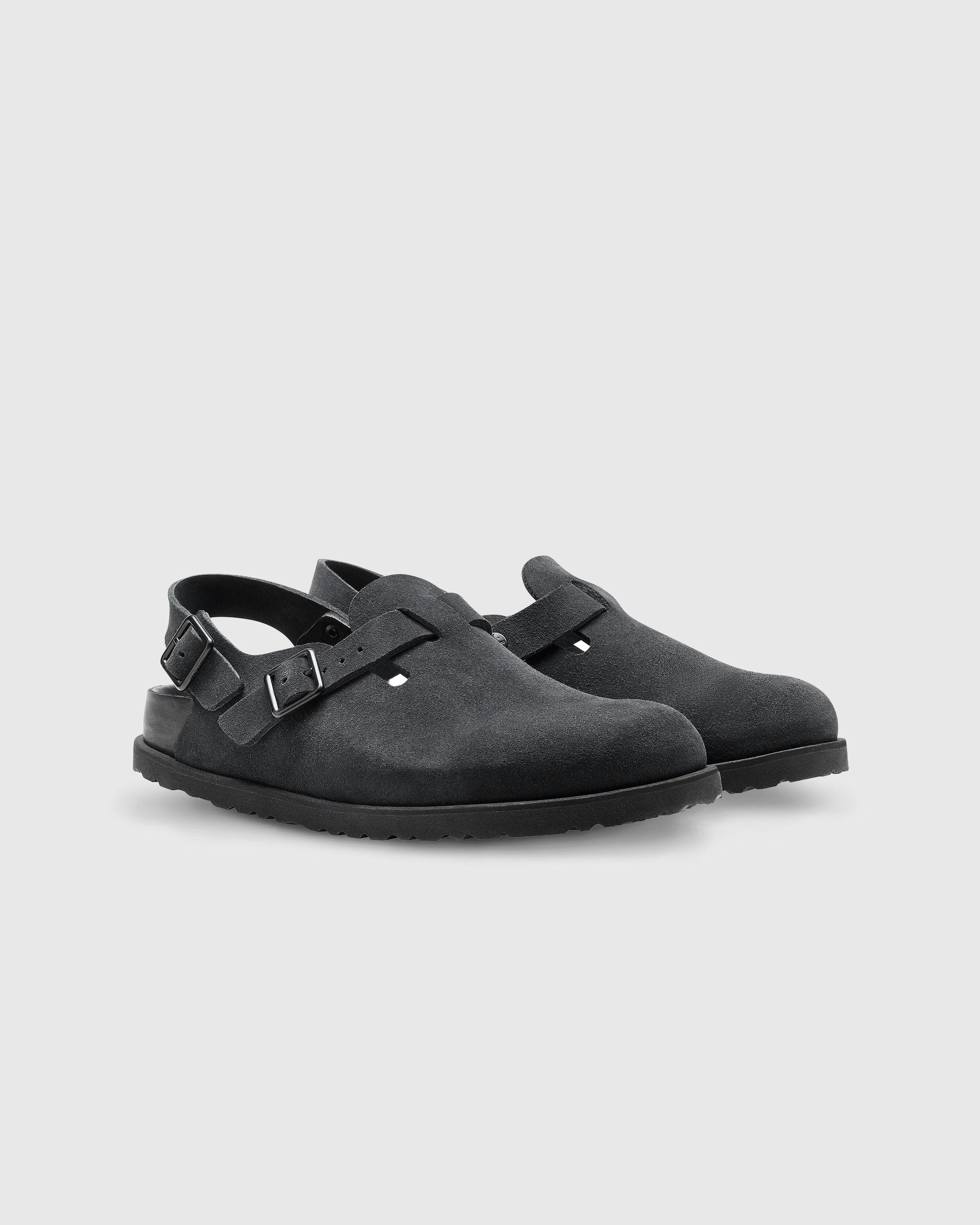 Birkenstock - Tokio Suede Leather Black - Sandals & Slides - Black - Image 2