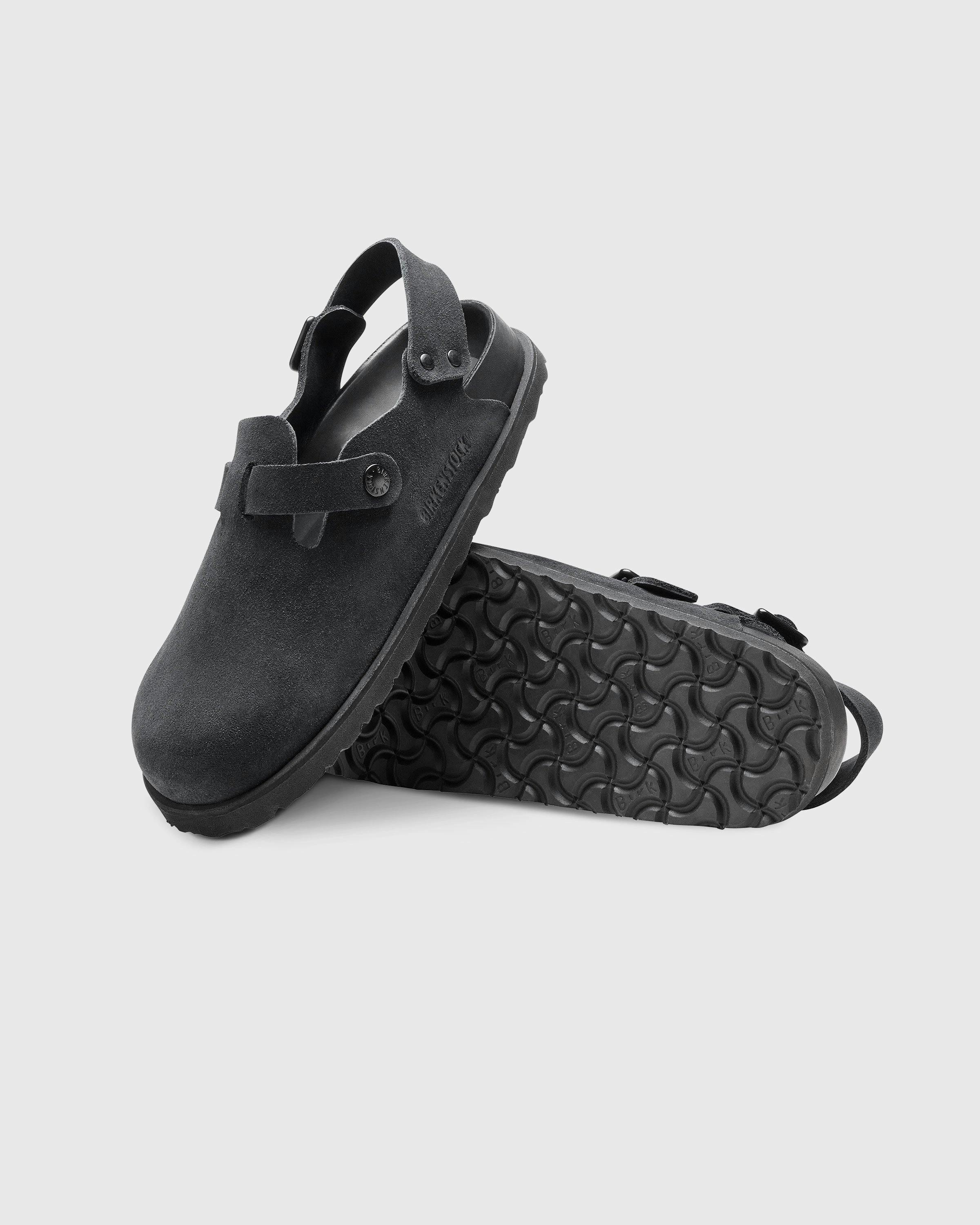 Birkenstock - Tokio Suede Leather Black - Sandals & Slides - Black - Image 3