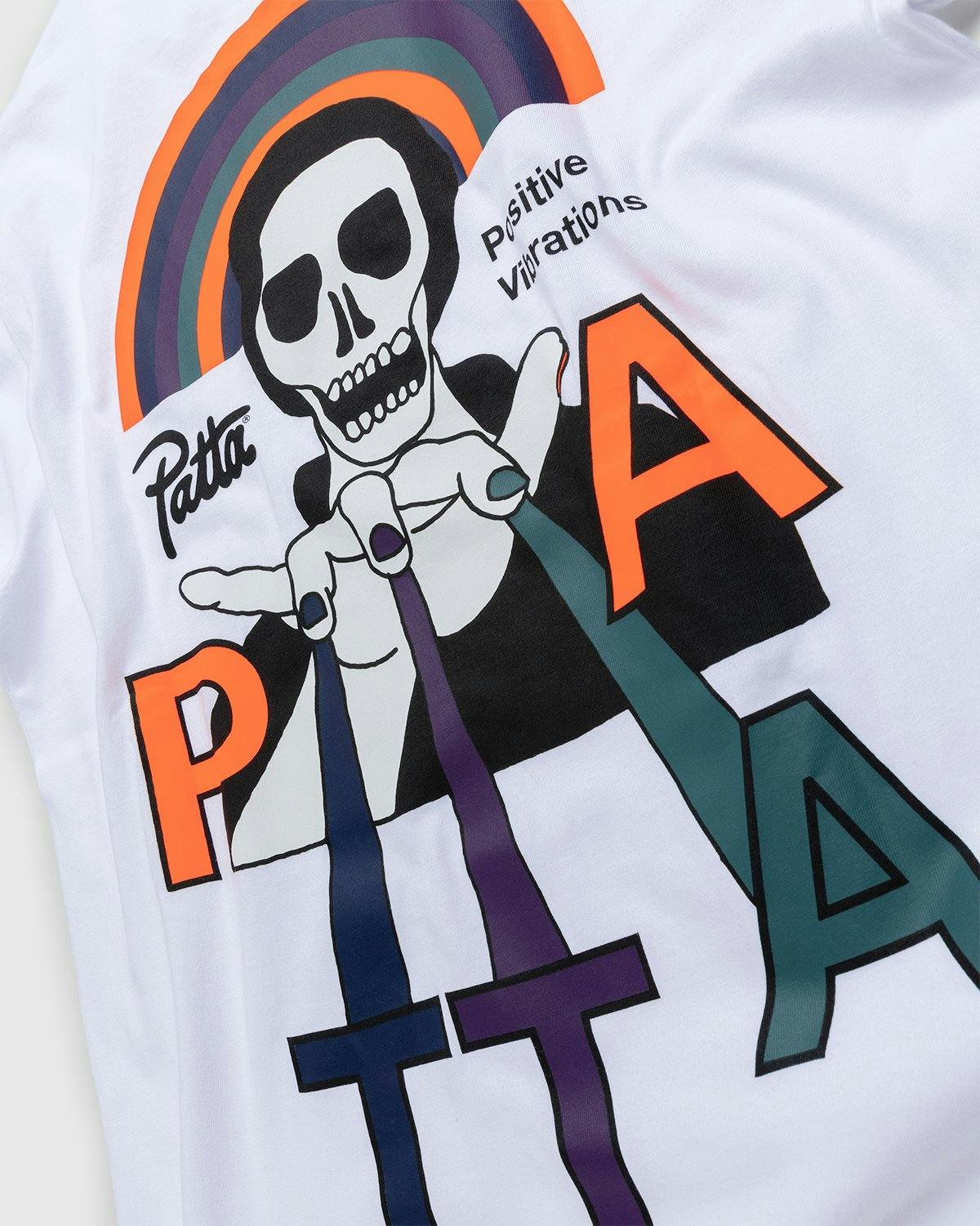 Patta - Positive Vibrations Longsleeve White - Clothing - White - Image 6