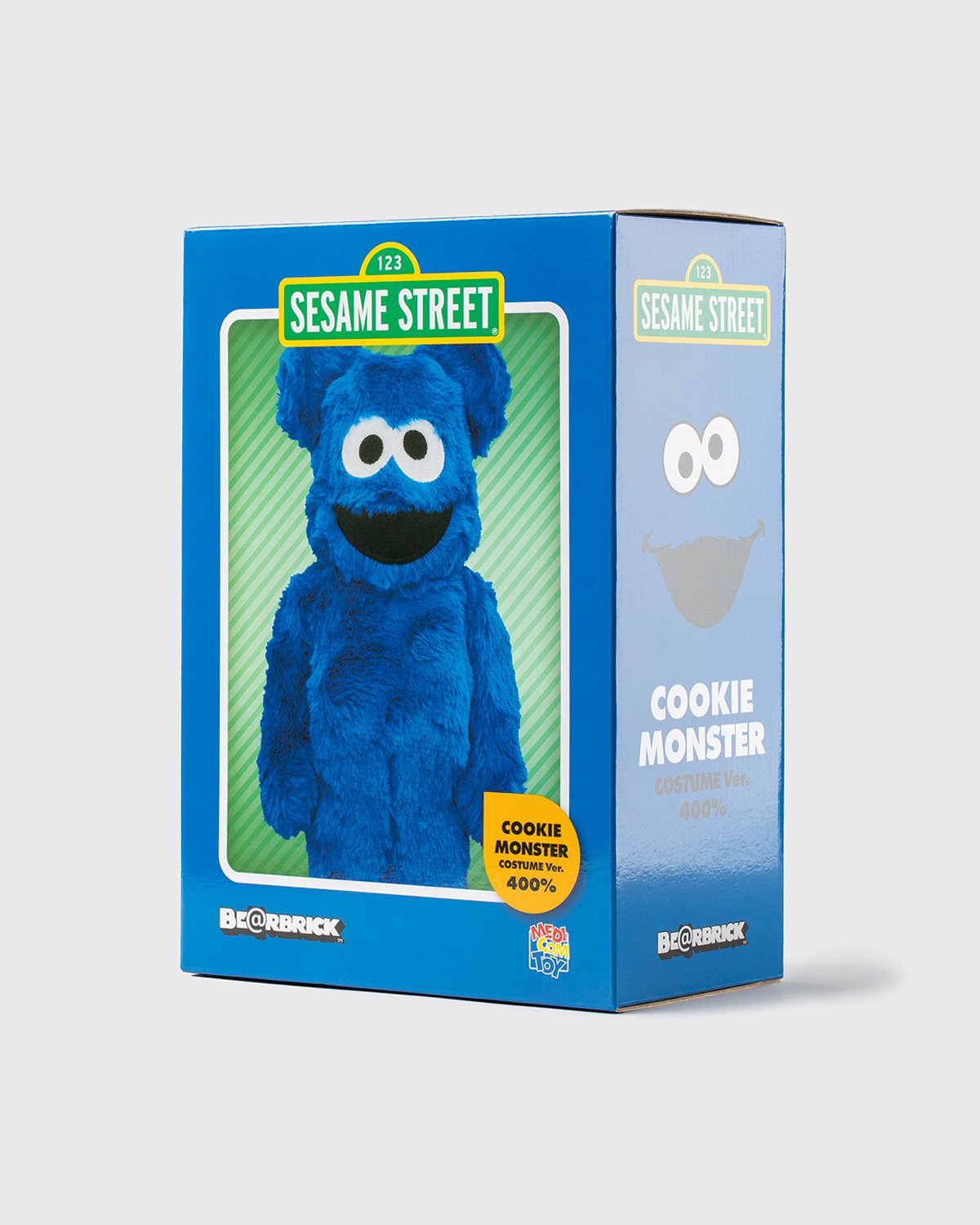 Medicom – Be@rbrick Cookie Monster Costume 400% Blue | Highsnobiety Shop