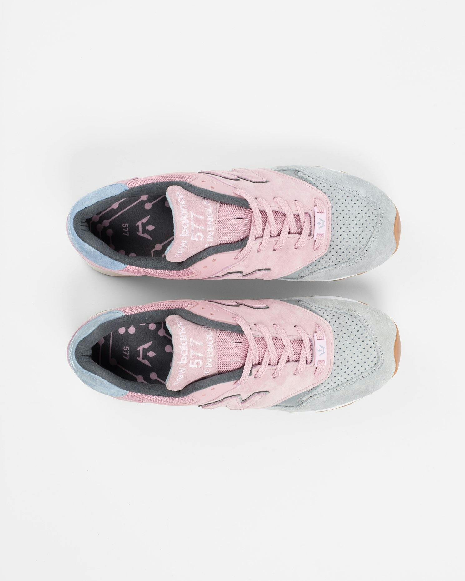 Highsnobiety x New Balance - 577 Pink/Grey - Sneakers - Pink - Image 5