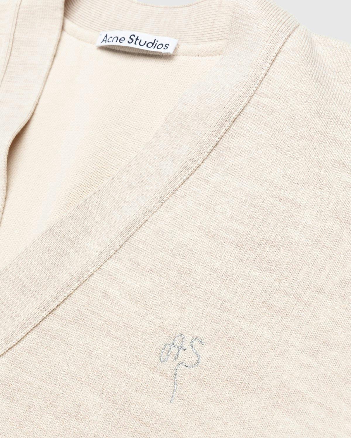 Acne Studios - Cardigan Beige - Clothing - Beige - Image 3