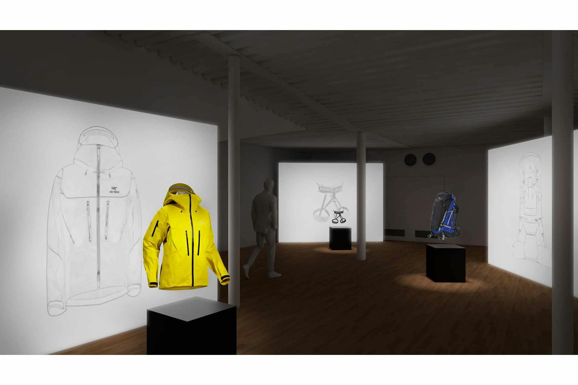 Arcteryx's museum in Tokyo Japan