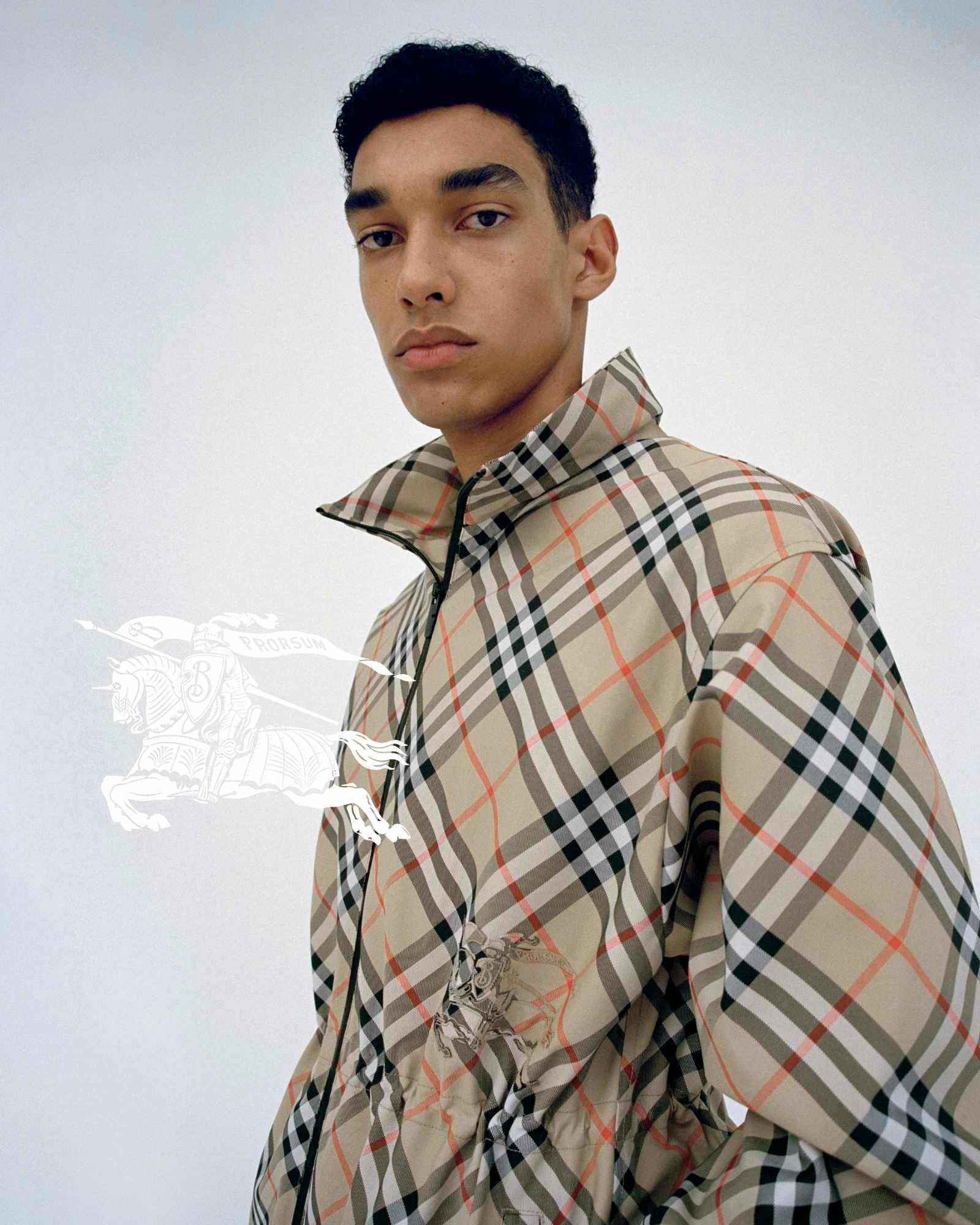 Burberry's Classics collection of check-printed clothes