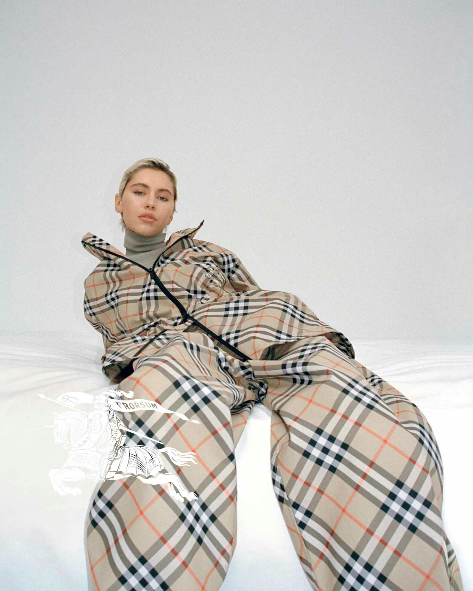 Burberry's Classics collection of check-printed clothes